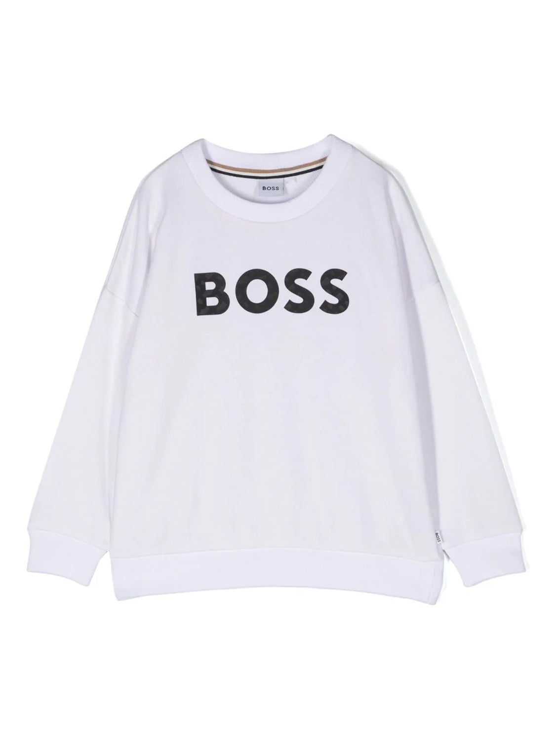 Boss Camisola Sweat J25q16 White Branco_shot2