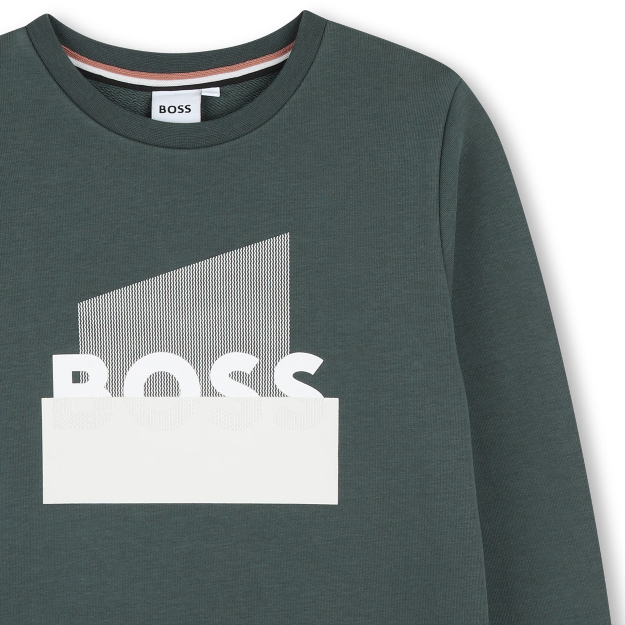 Boss Camisola Sweat J52966 Green Verde_shot4