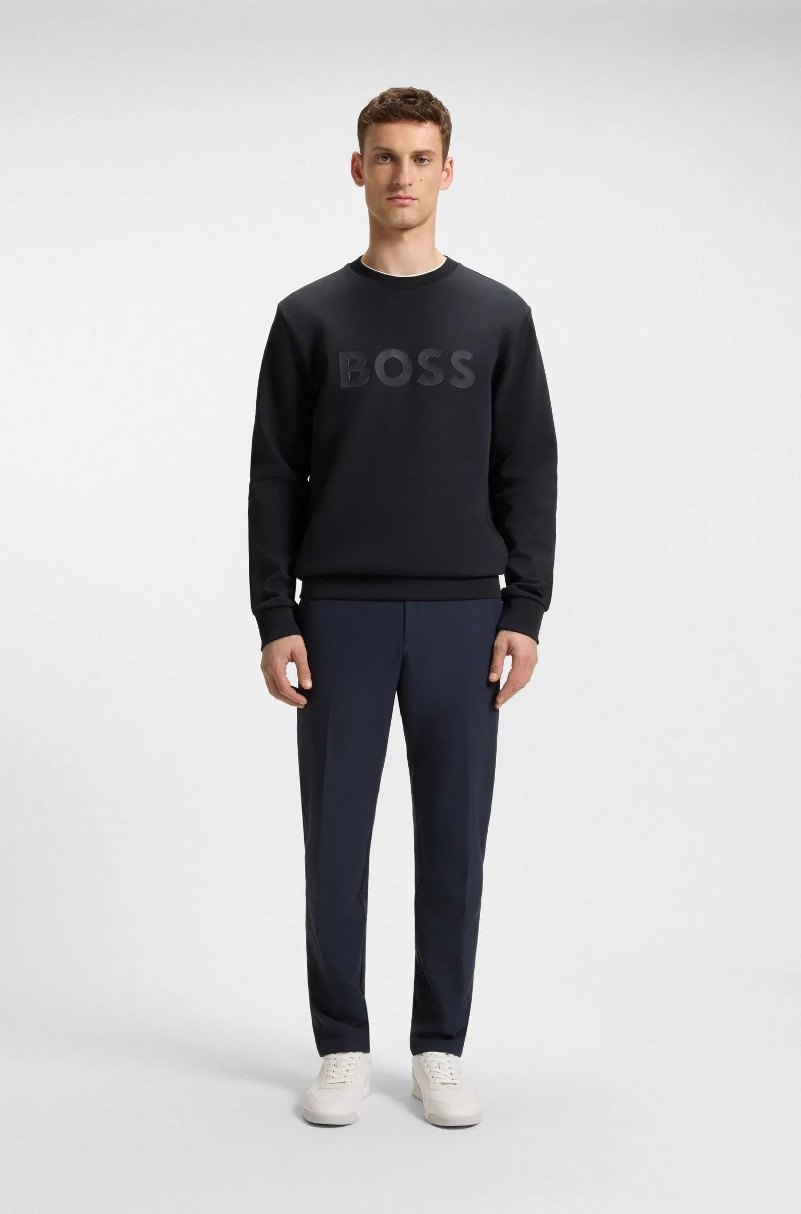 Boss Camisola Sweat Salbo 50506119 Dk.blue Azul Escuro_shot3