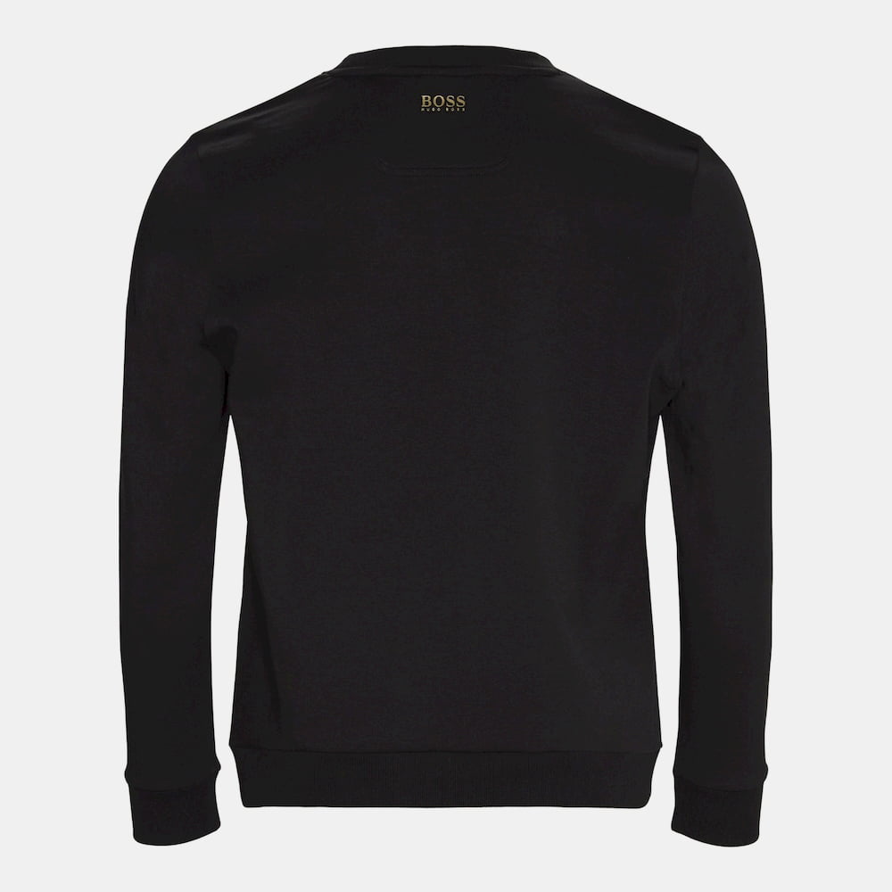 Boss Camisola Sweat Salbocircle Black Preto Shot4