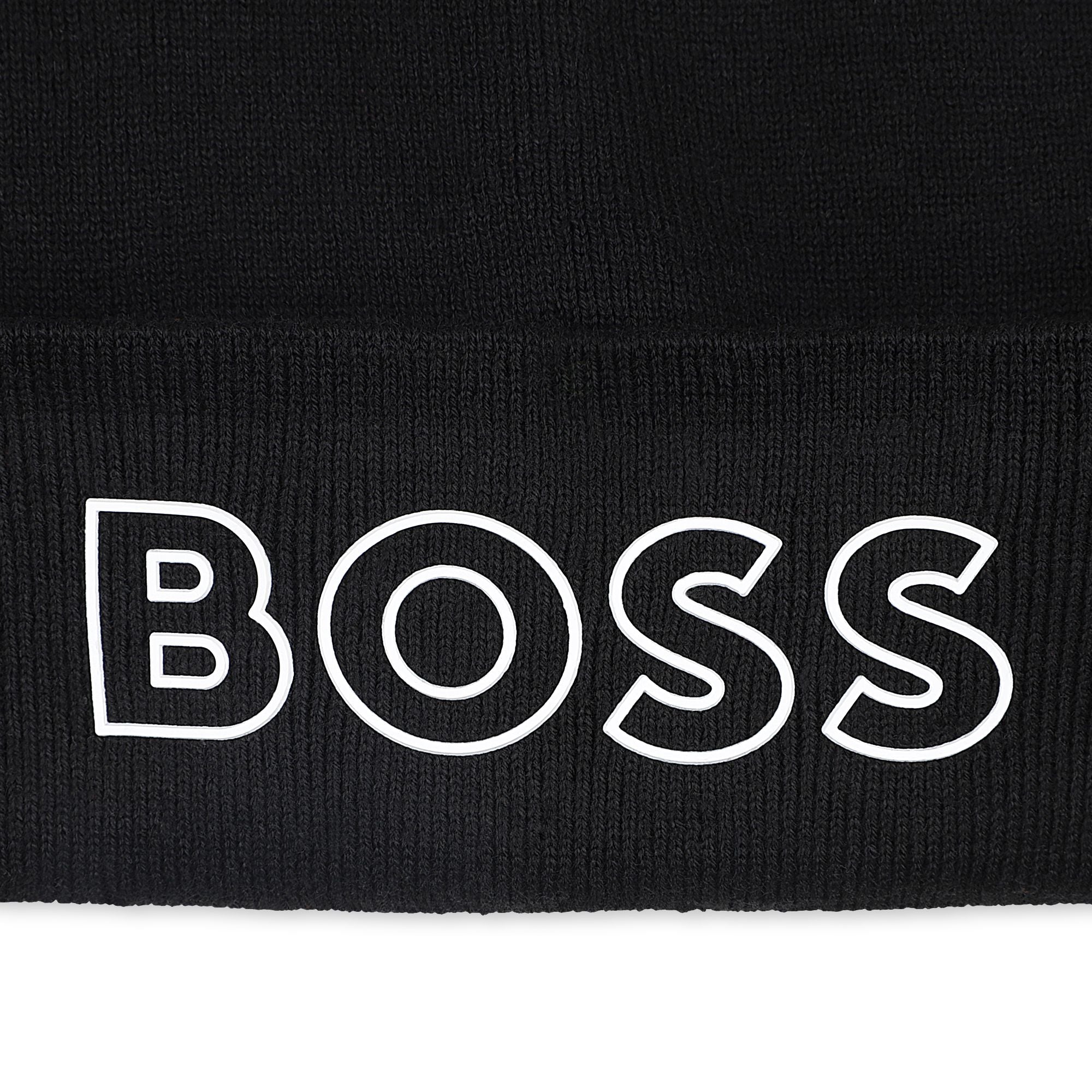 Boss Gorro Hat J52617 Black Preto_shot4