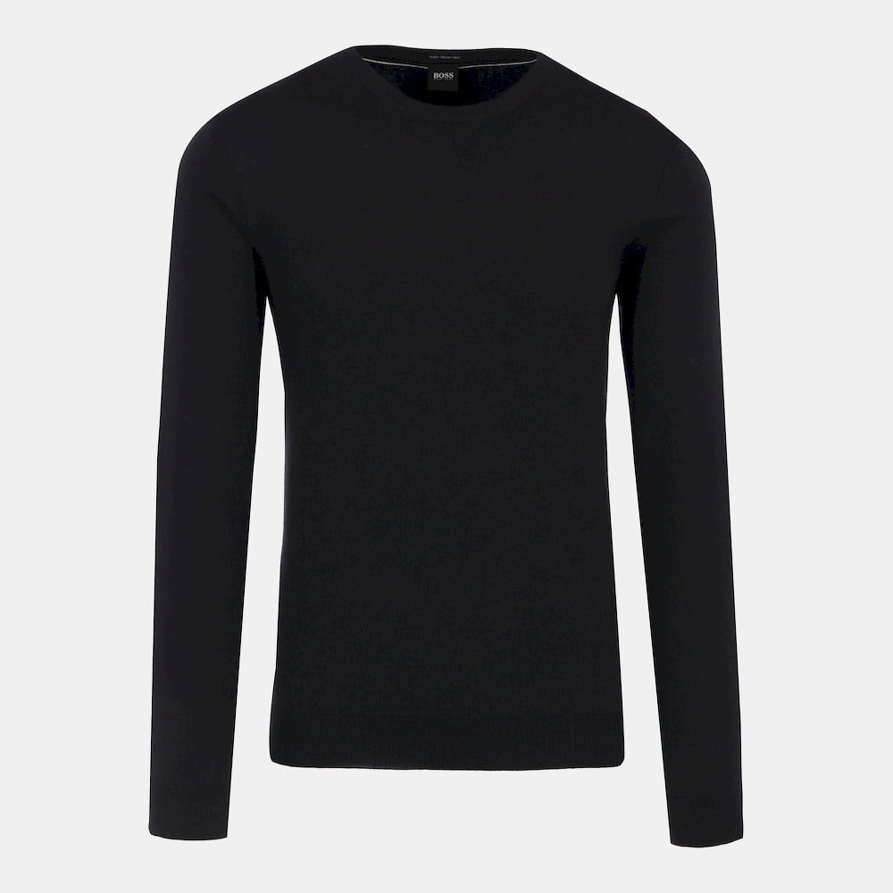 Boss Malha Sweater 50373745 Black Preto Shot8