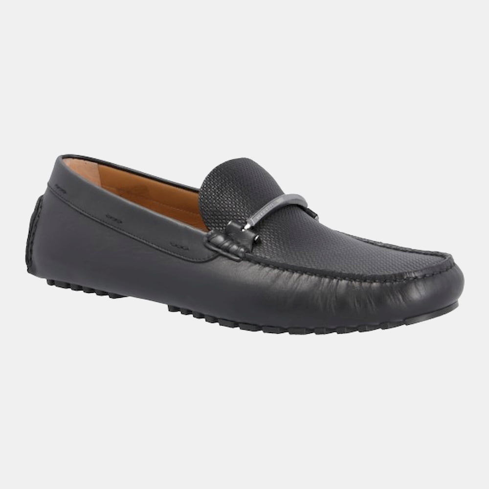 Boss Mocassins Loafer Drivermocchwhb Black Preto Shot2