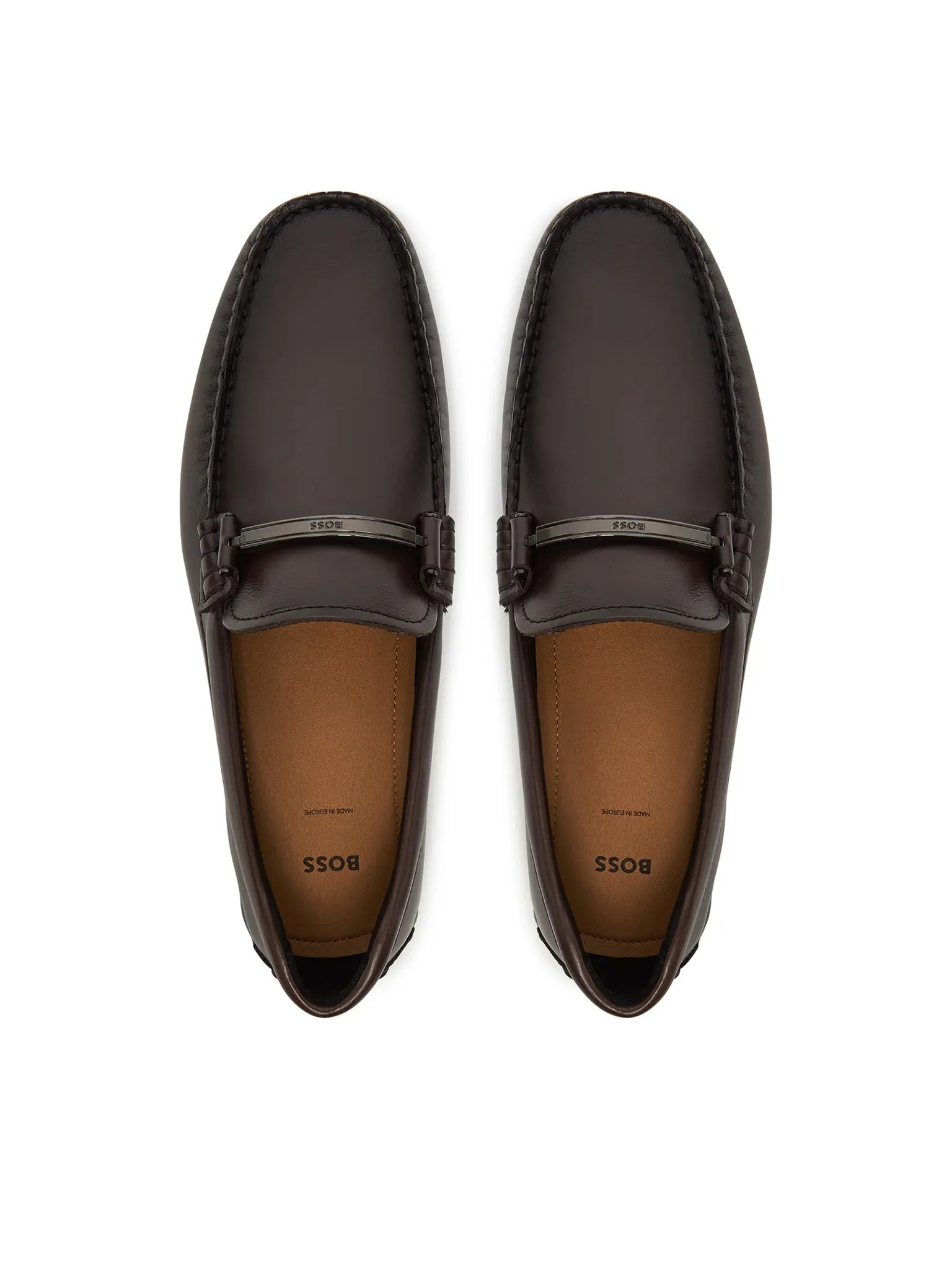 Boss Mocassins Loafer Noel Mocc Ltfh Dk.brown Castanho Escuro_shot5