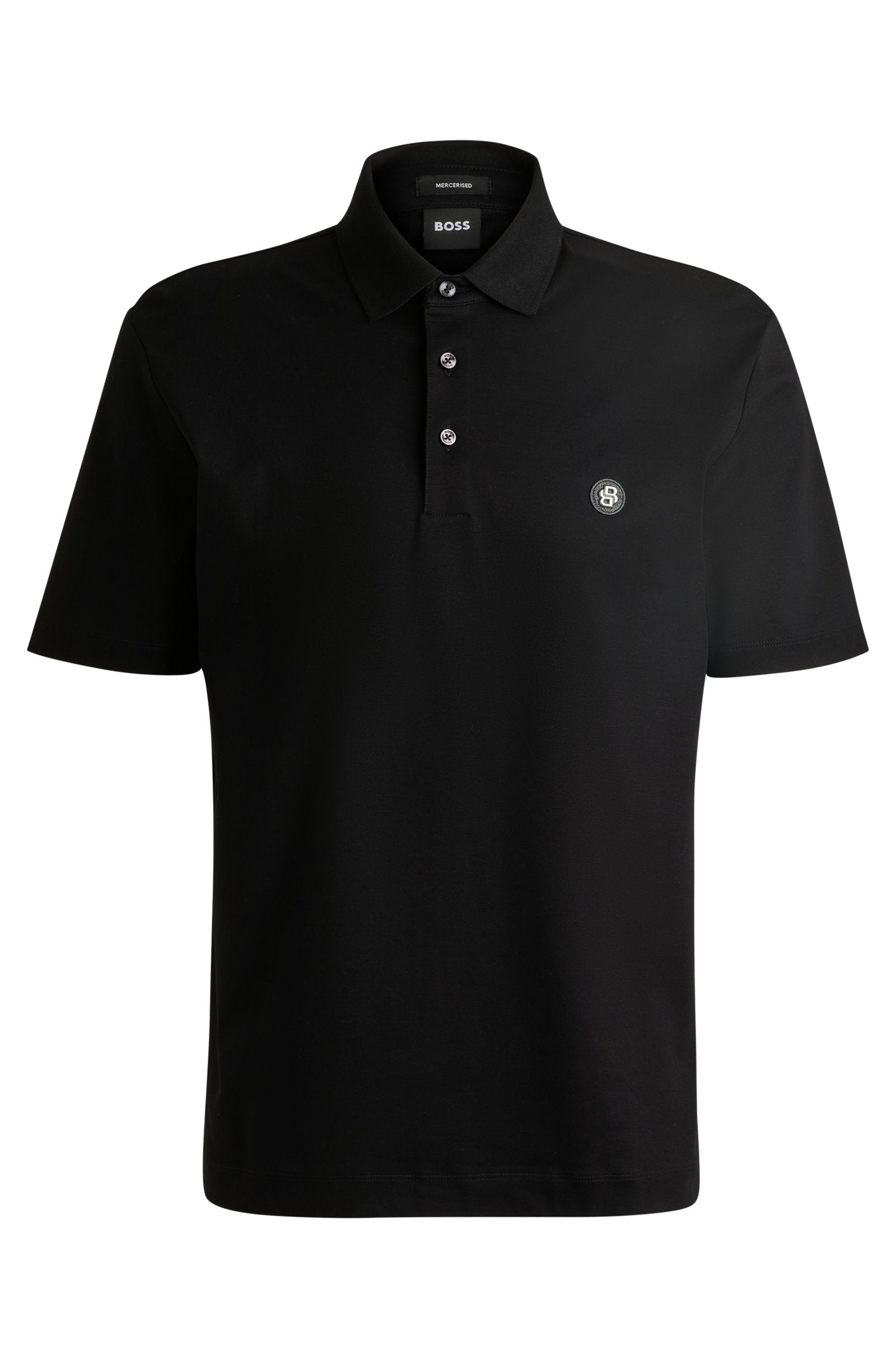 Boss Polo  C Parris 01 Black Preto_shot1