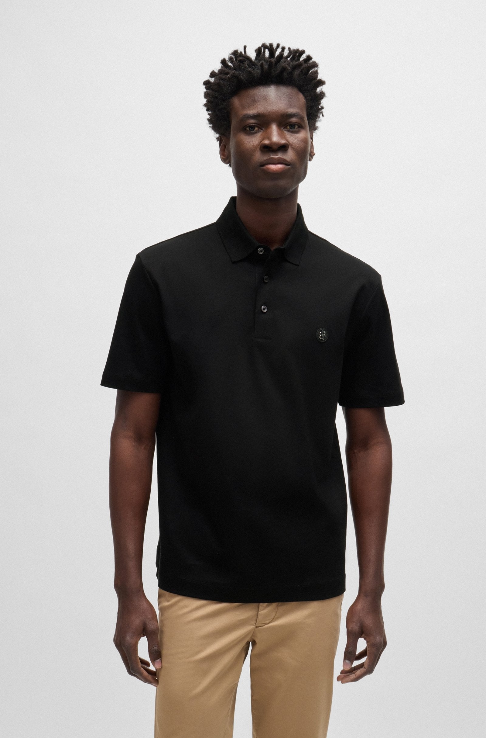 Boss Polo  C Parris 01 Black Preto_shot3