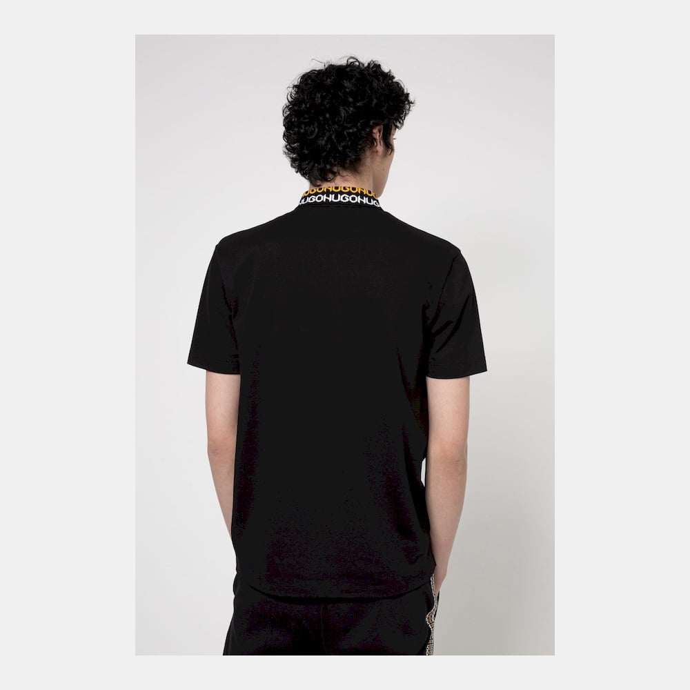 Boss Polo Damago Black Preto Shot8