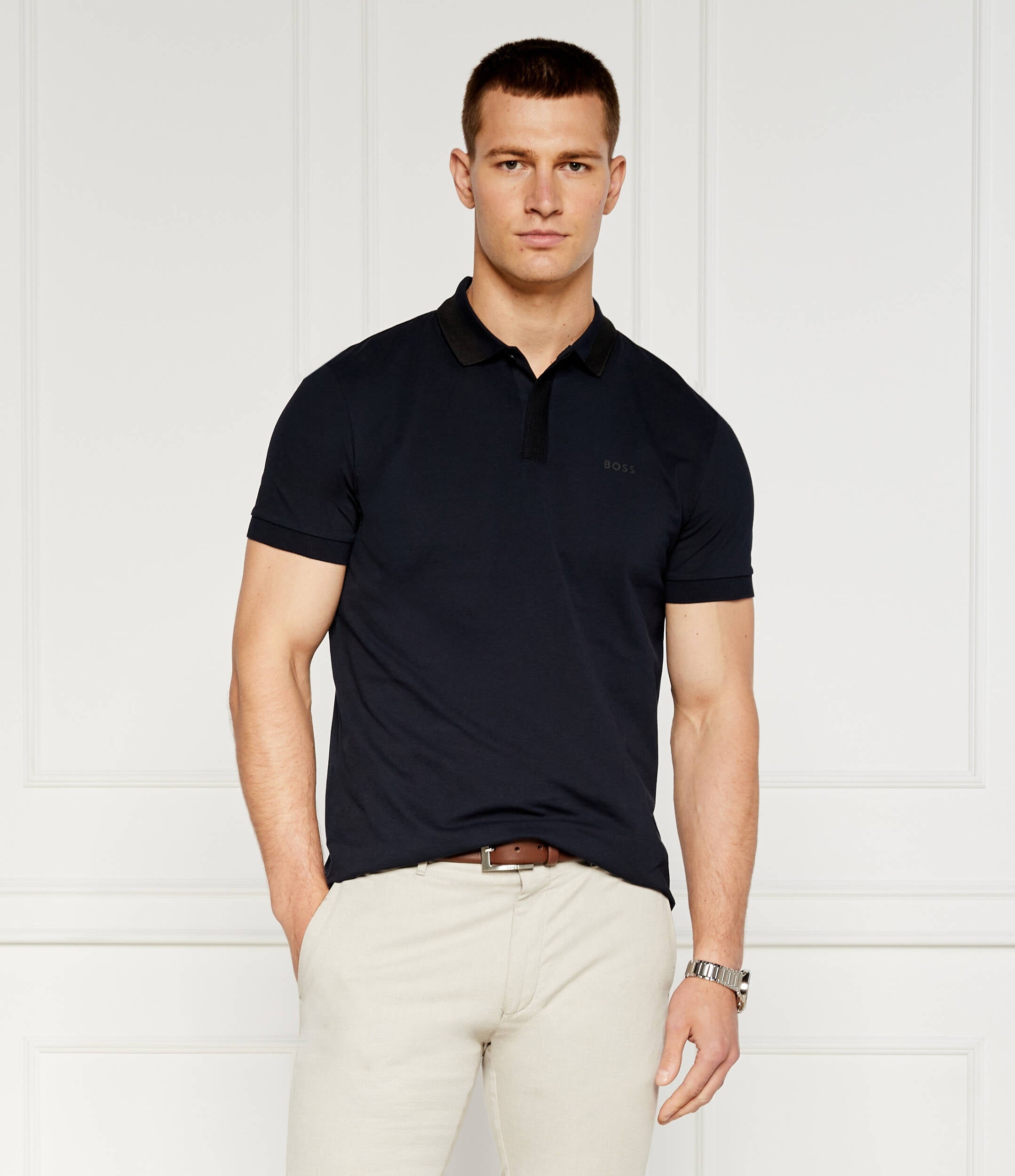 Boss Polo Paddy 3 505197 Navy Navy_shot1