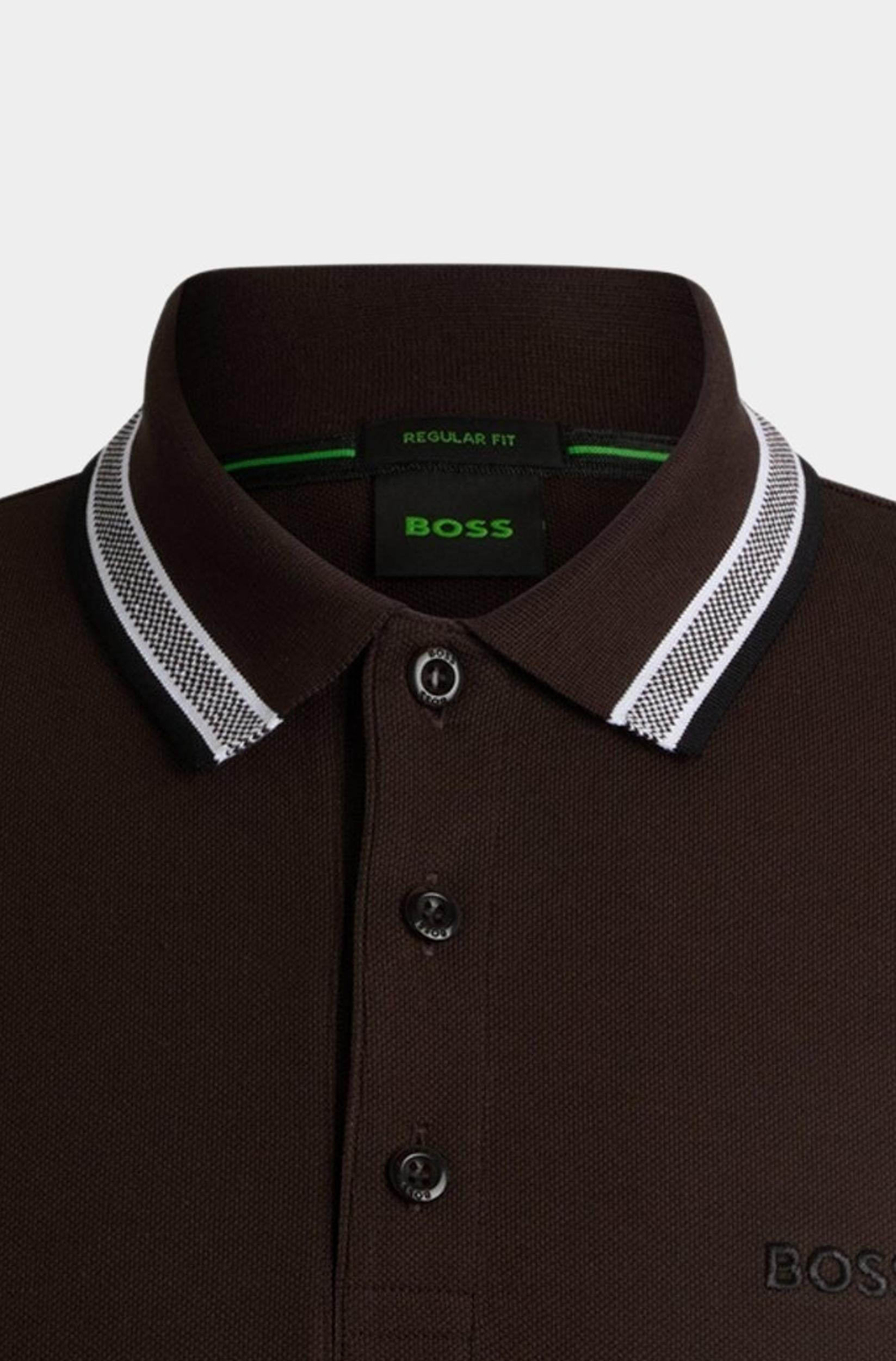 Polo Boss Castanho Paddy