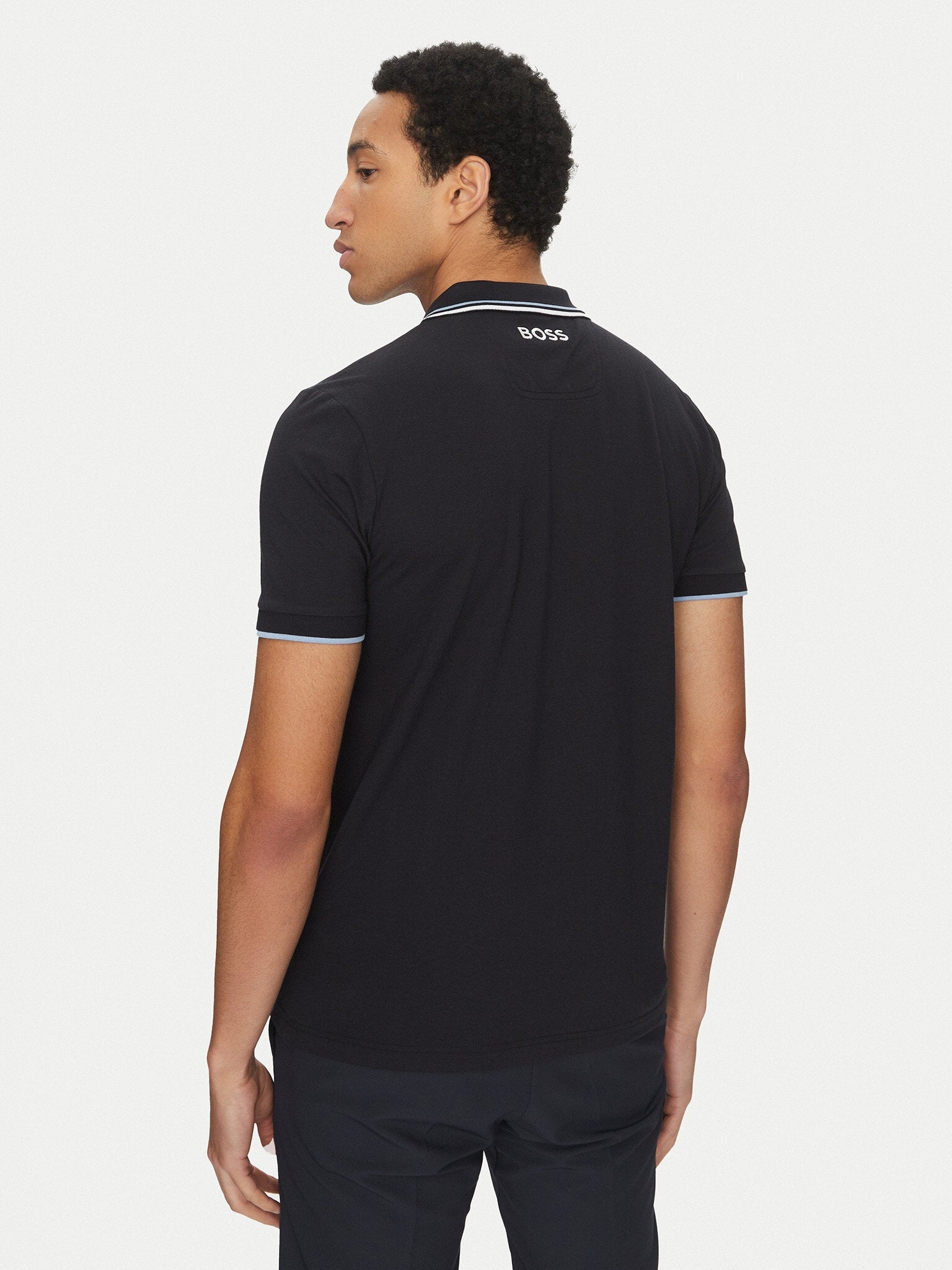 Polo Boss Azul Escuro Paddy Pro