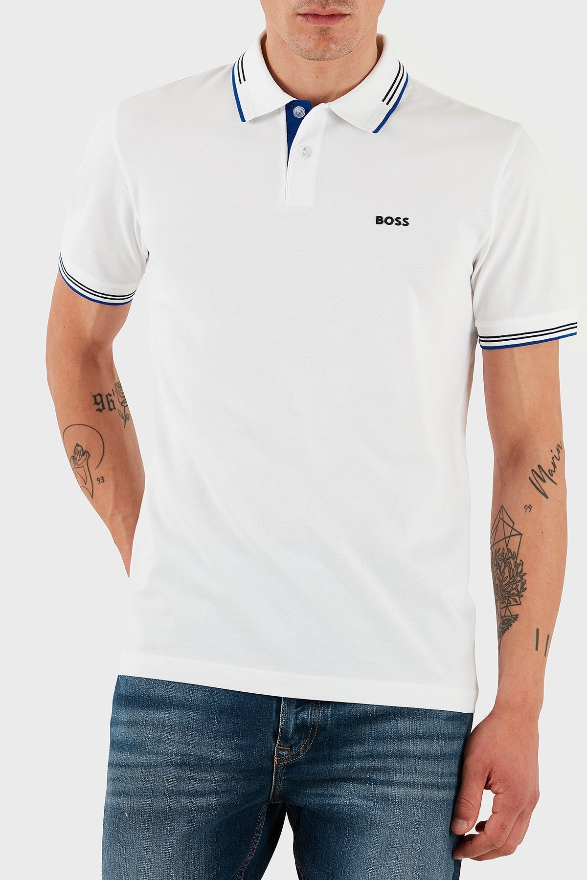 Boss Polo Paul 50506193 Natural Natural_shot1