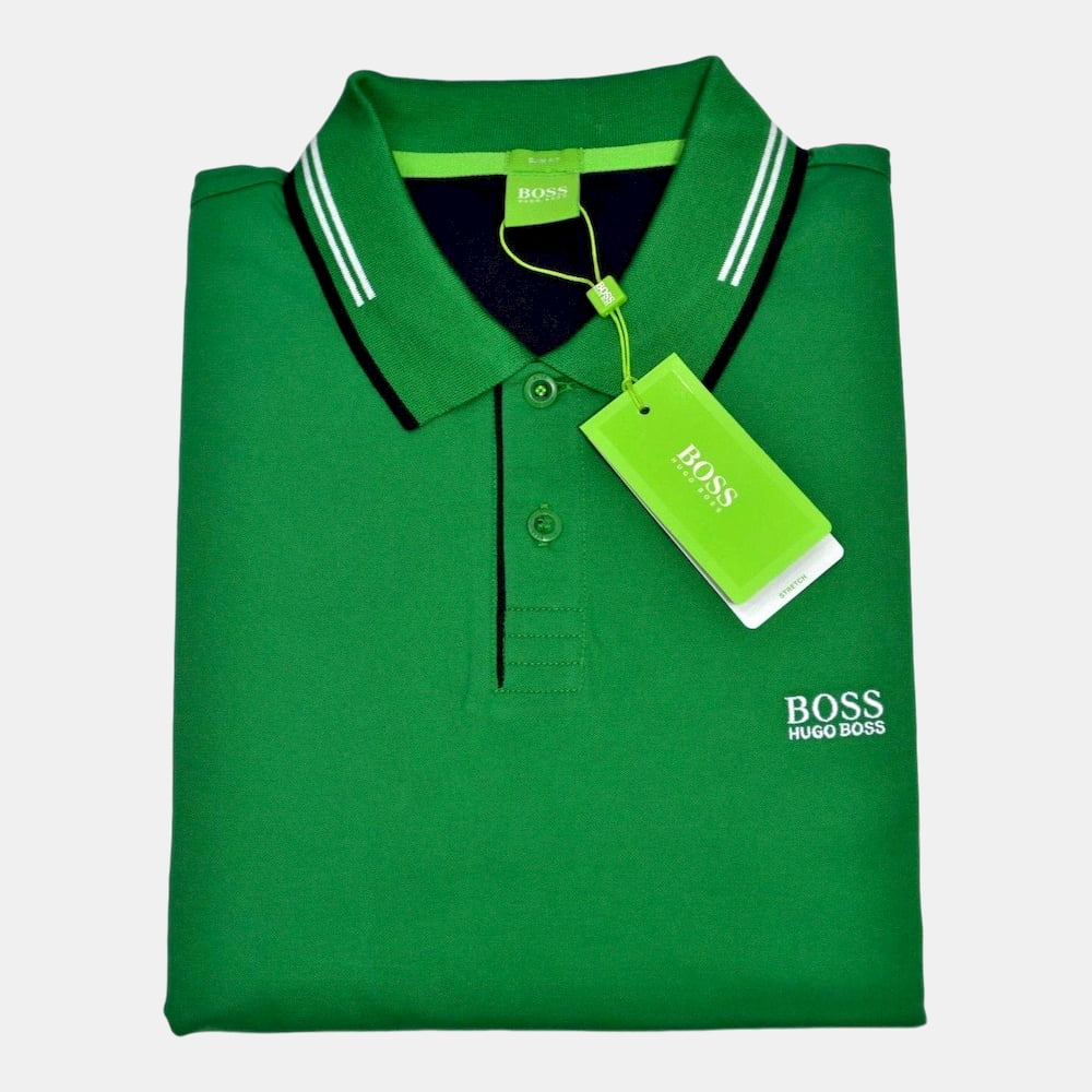 Boss Polo Paul Green Verde Shot2