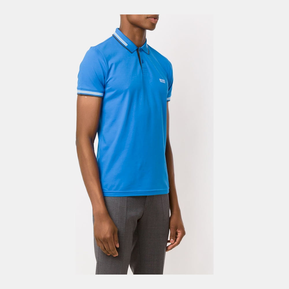 Boss Polo Paul Royal Blue Azul Royal Shot6