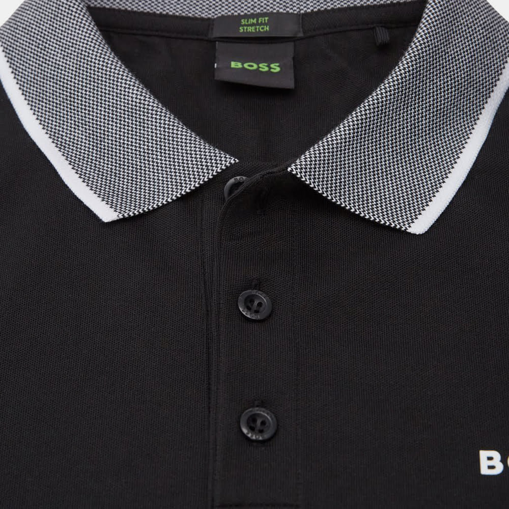 Boss Polo Paule 50466442 Black Preto Shot3