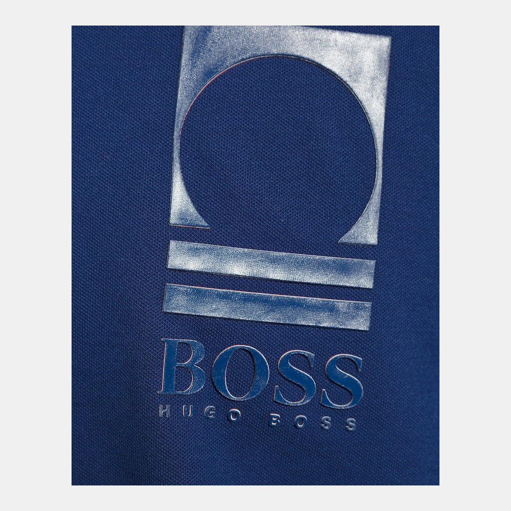 Boss Polo Paule Flag Dk.blue Azul Escuro Shot8