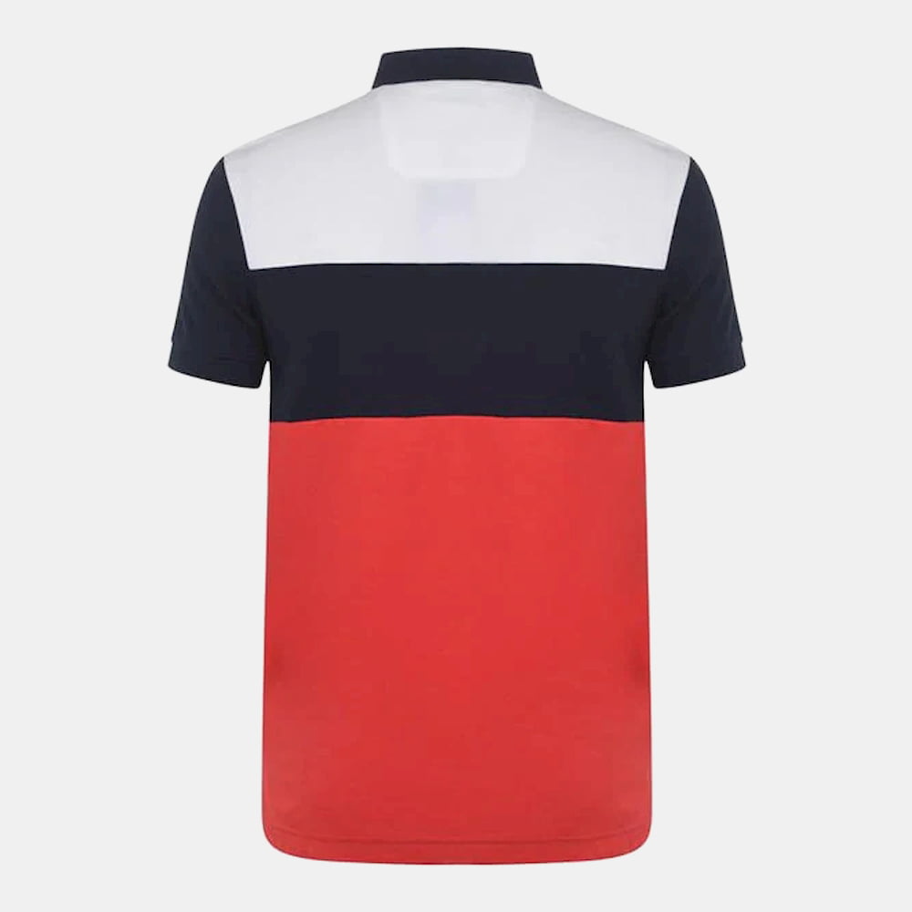 Boss Polo Pavel Navy Wh Re Azul Branco Vermelho Shot1