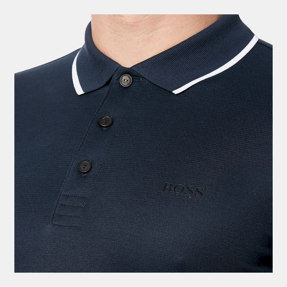 Boss Polo Pl Tech Navy Navy Shot4