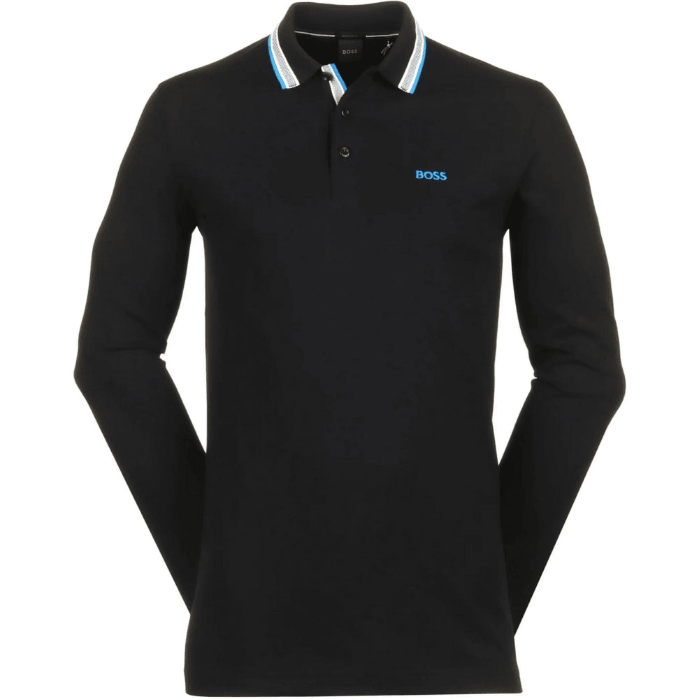 Boss Polo Plisy Black Preto_shot1