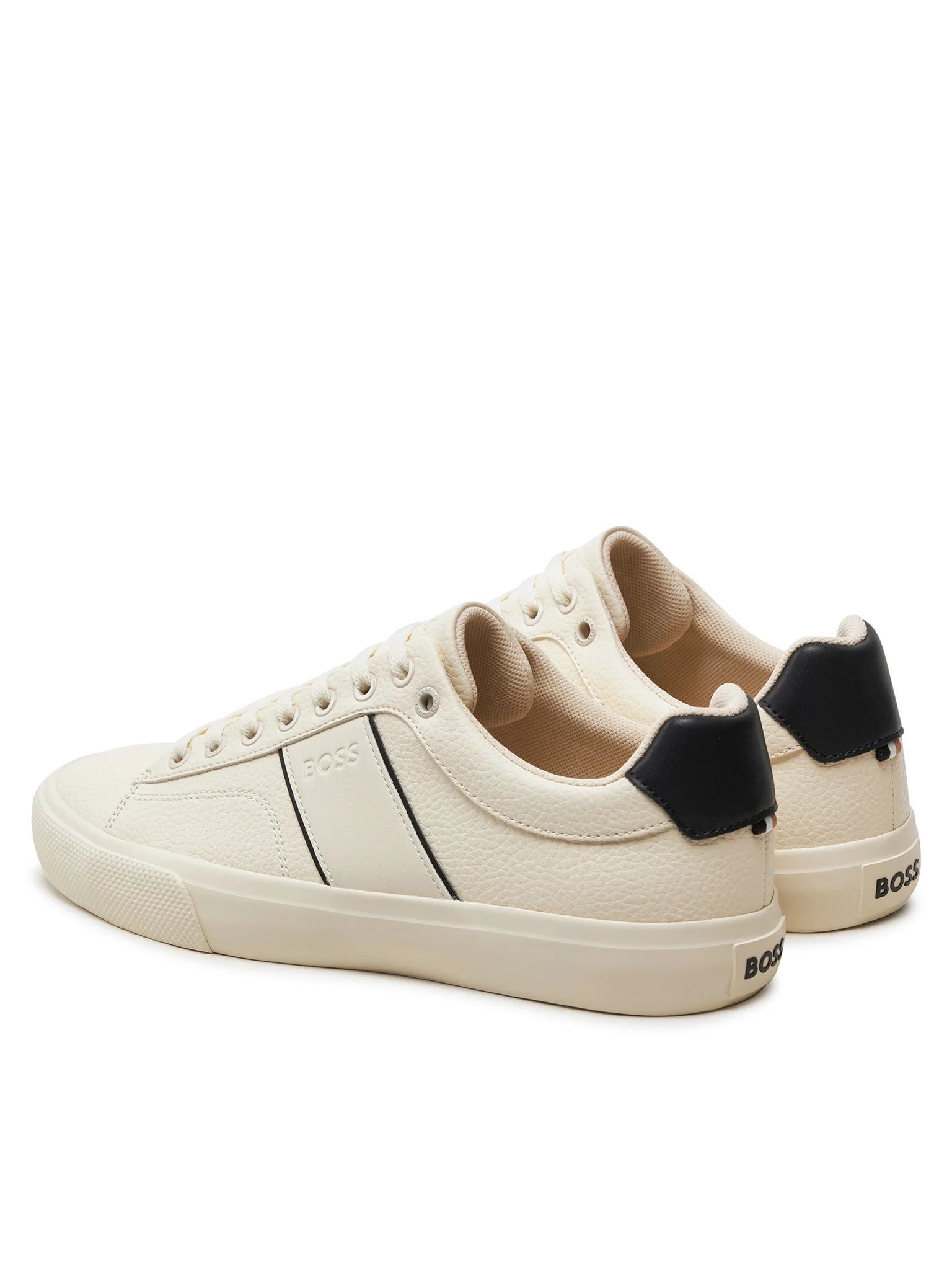 Boss Sapatilhas Sneakers Shoes Aiden Tenn Grl Natural Natural_shot2