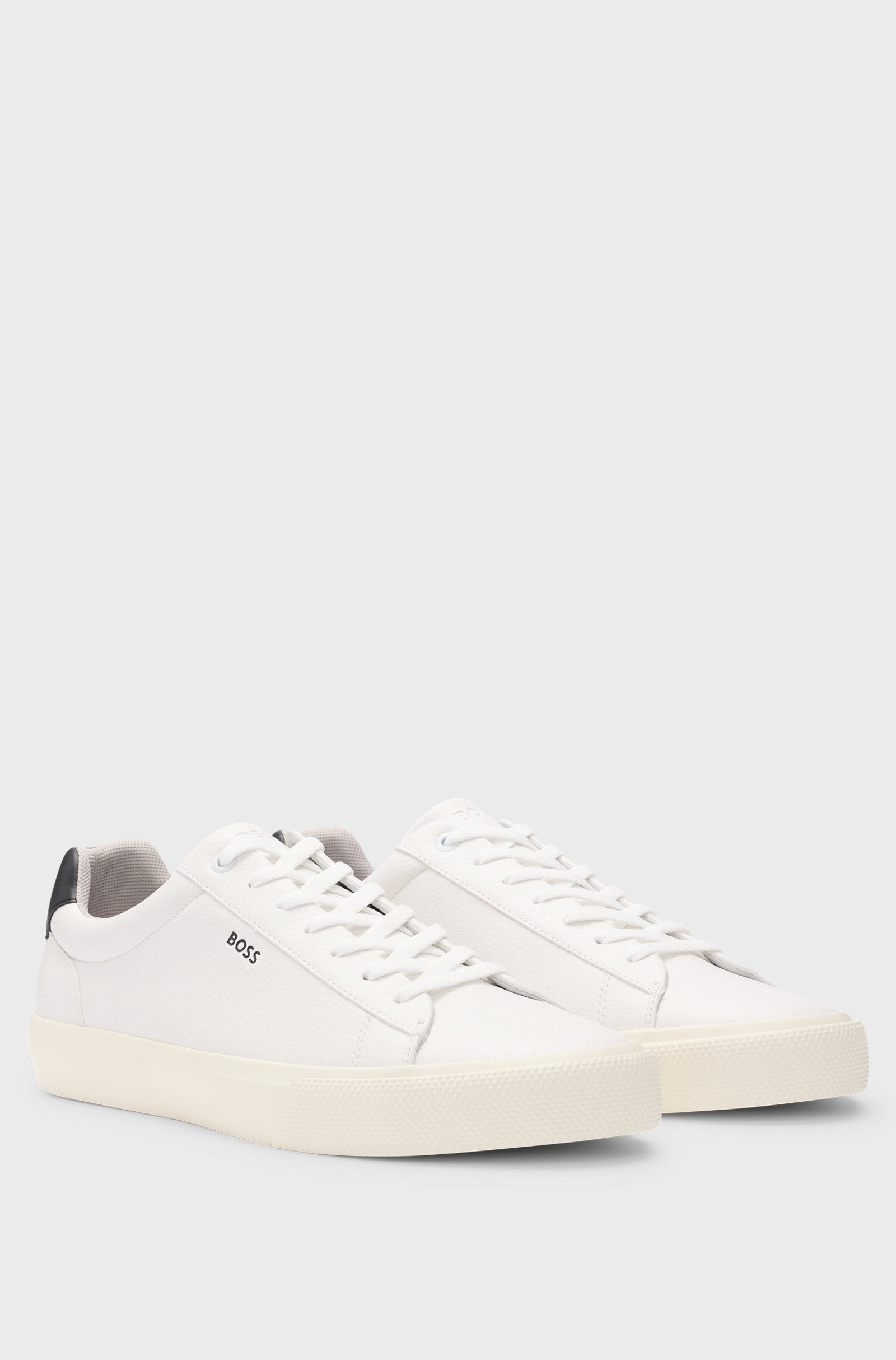 Boss Sapatilhas Sneakers Shoes Aiden Tenn Grp White Branco_shot1
