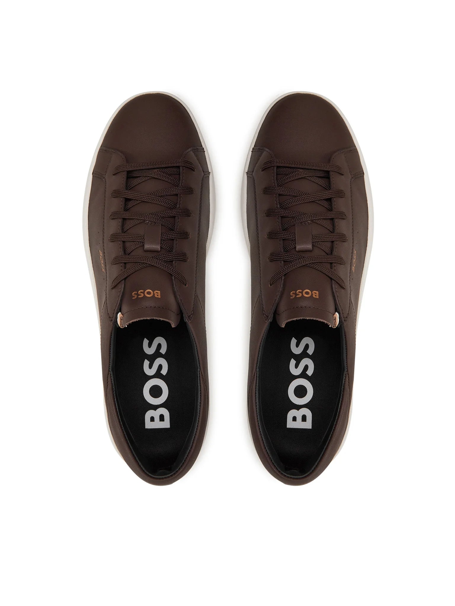 Boss Sapatilhas Sneakers Shoes Belwar Tenn Lt Brown Castanho_shot4