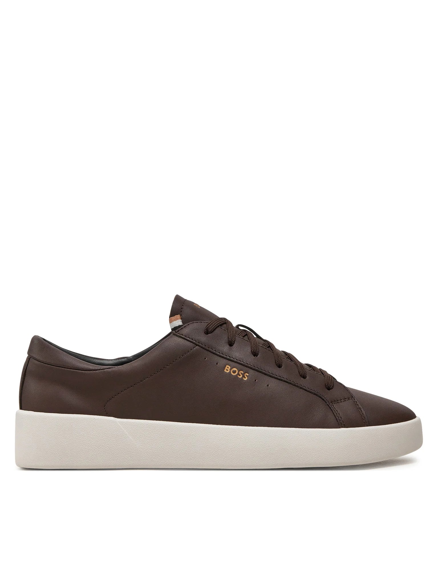 Boss Sapatilhas Sneakers Shoes Belwar Tenn Lt Brown Castanho_shot6