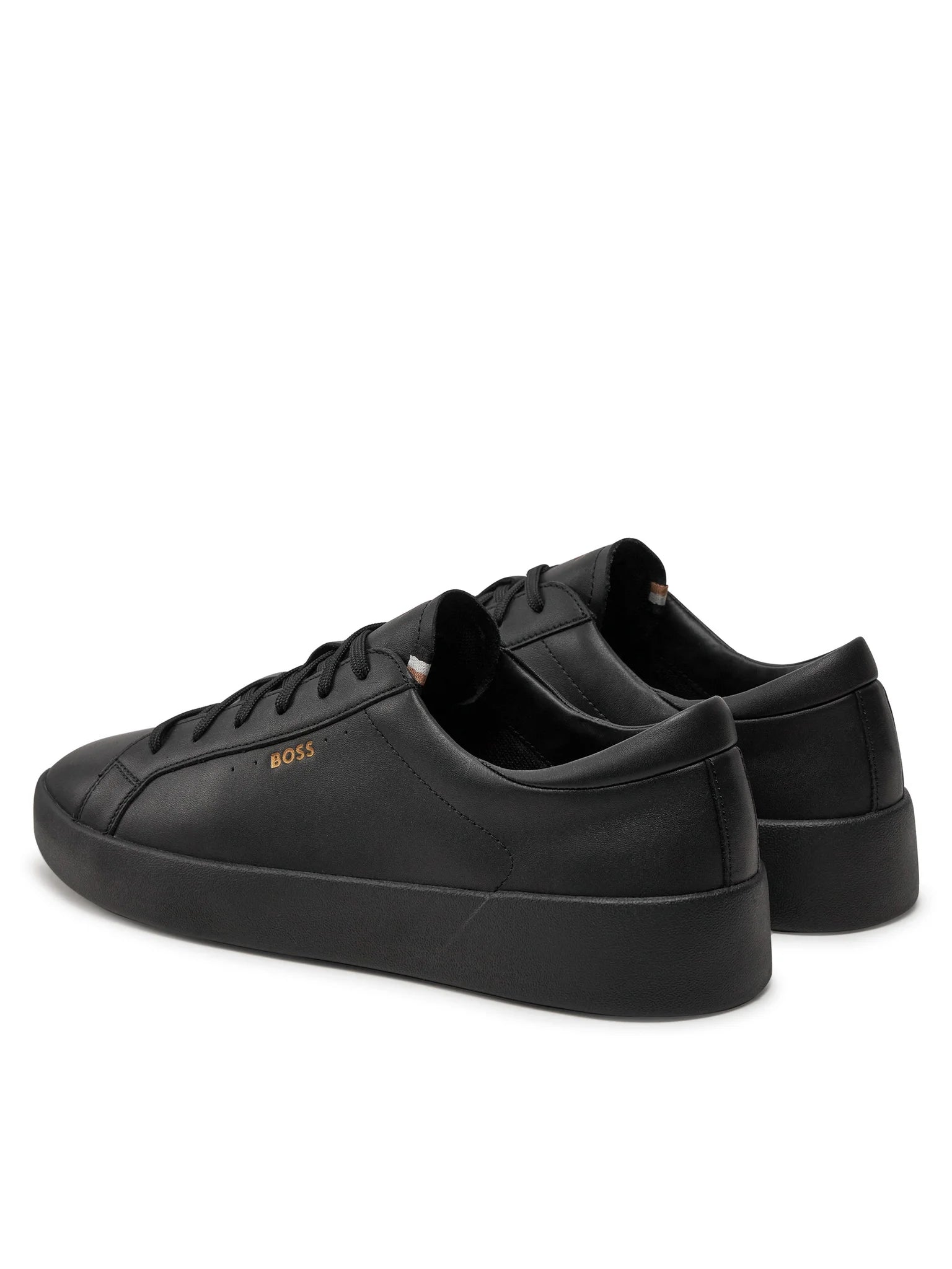 Boss Sapatilhas Sneakers Shoes Belwar Tenn Lt Triple Blk Preto_shot2