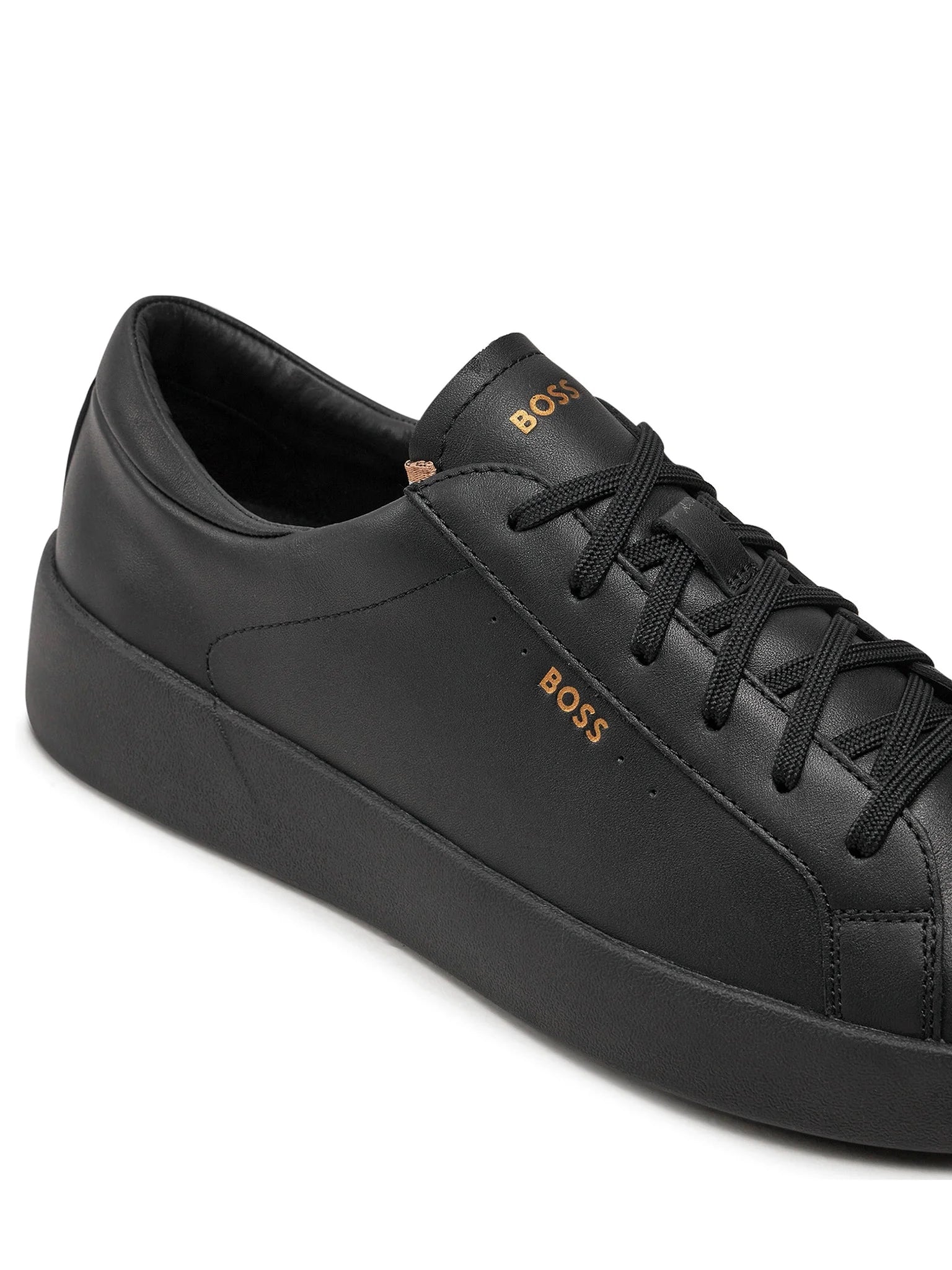 Boss Sapatilhas Sneakers Shoes Belwar Tenn Lt Triple Blk Preto_shot5