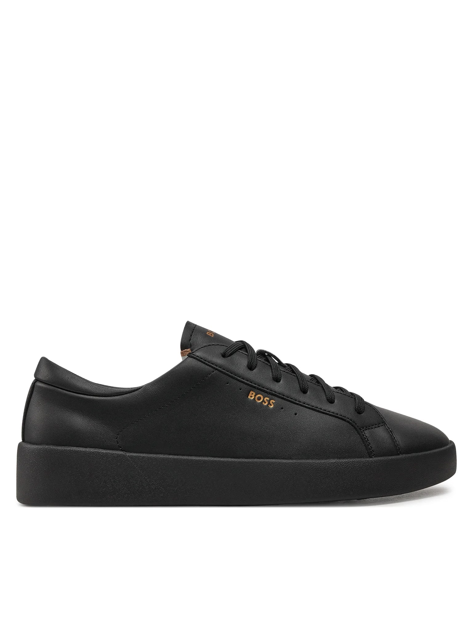 Boss Sapatilhas Sneakers Shoes Belwar Tenn Lt Triple Blk Preto_shot6