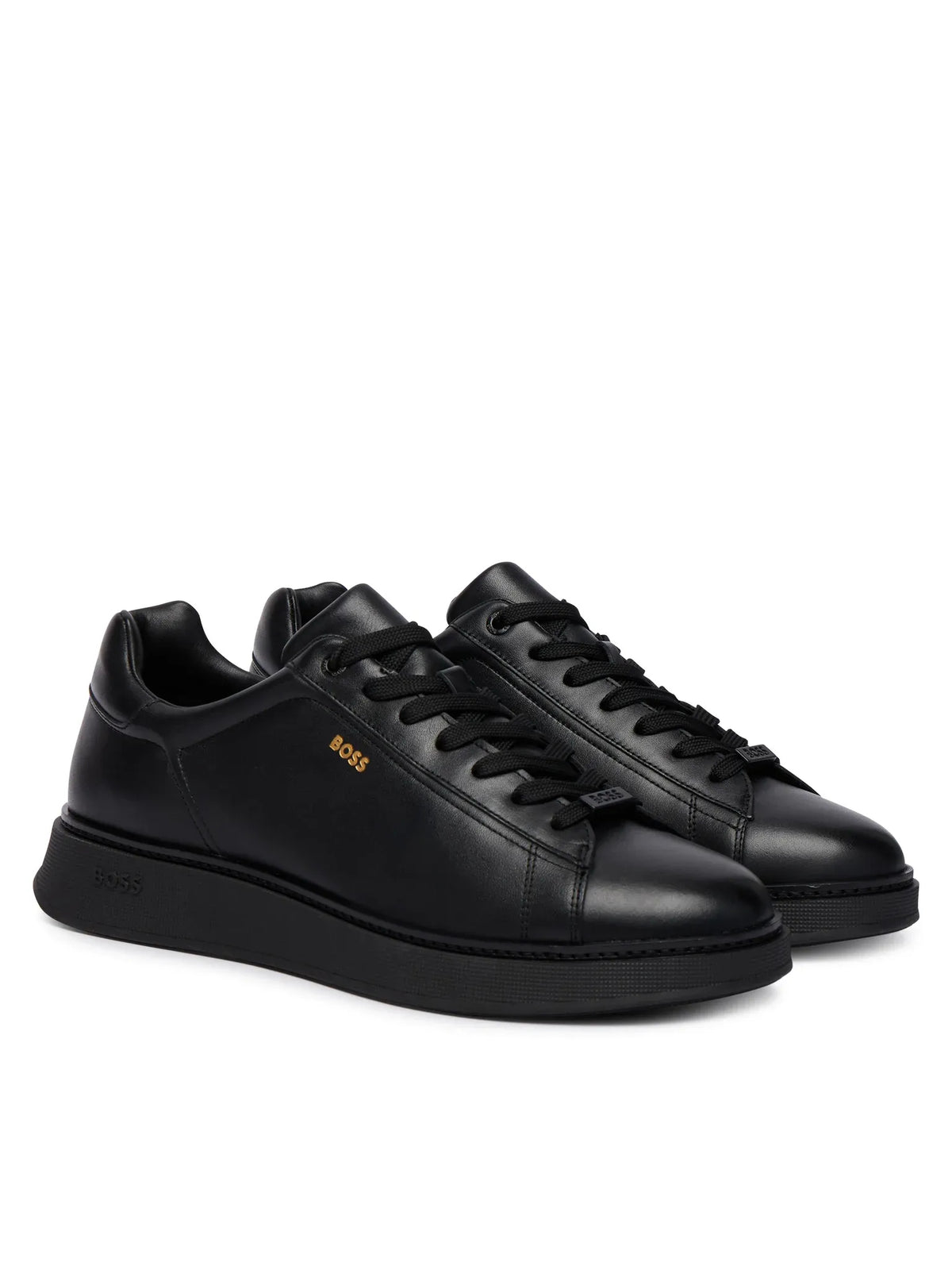 Boss Sapatilhas Sneakers Shoes Bulton Bufwtl Triple Blk Preto_shot2