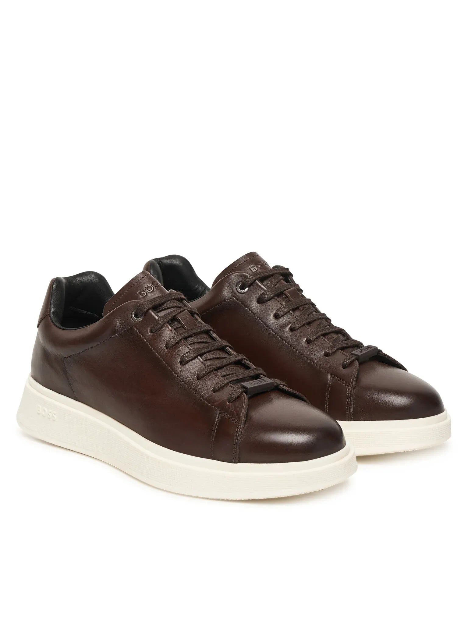 Boss Sapatilhas Sneakers Shoes Bulton Runn Bu Dk.brown Castanho Escuro_shot2