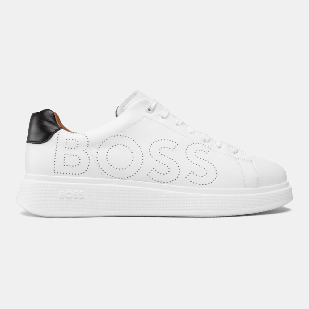 Boss Sapatilhas Sneakers Shoes Bulton Runn It Whi Black Branco Preto Shot2 Resultado