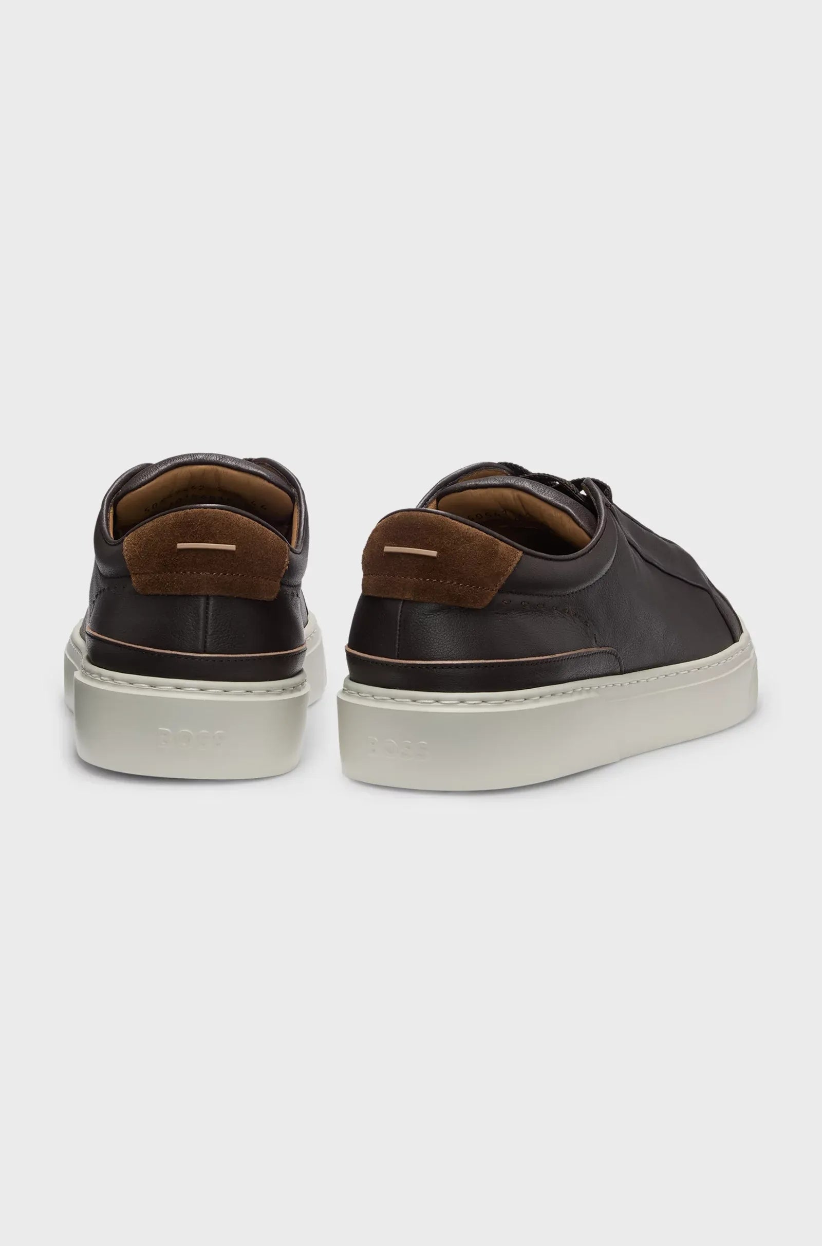 Boss Sapatilhas Sneakers Shoes Gary Tenn Ltel Dk.brown Castanho Escuro_shot5