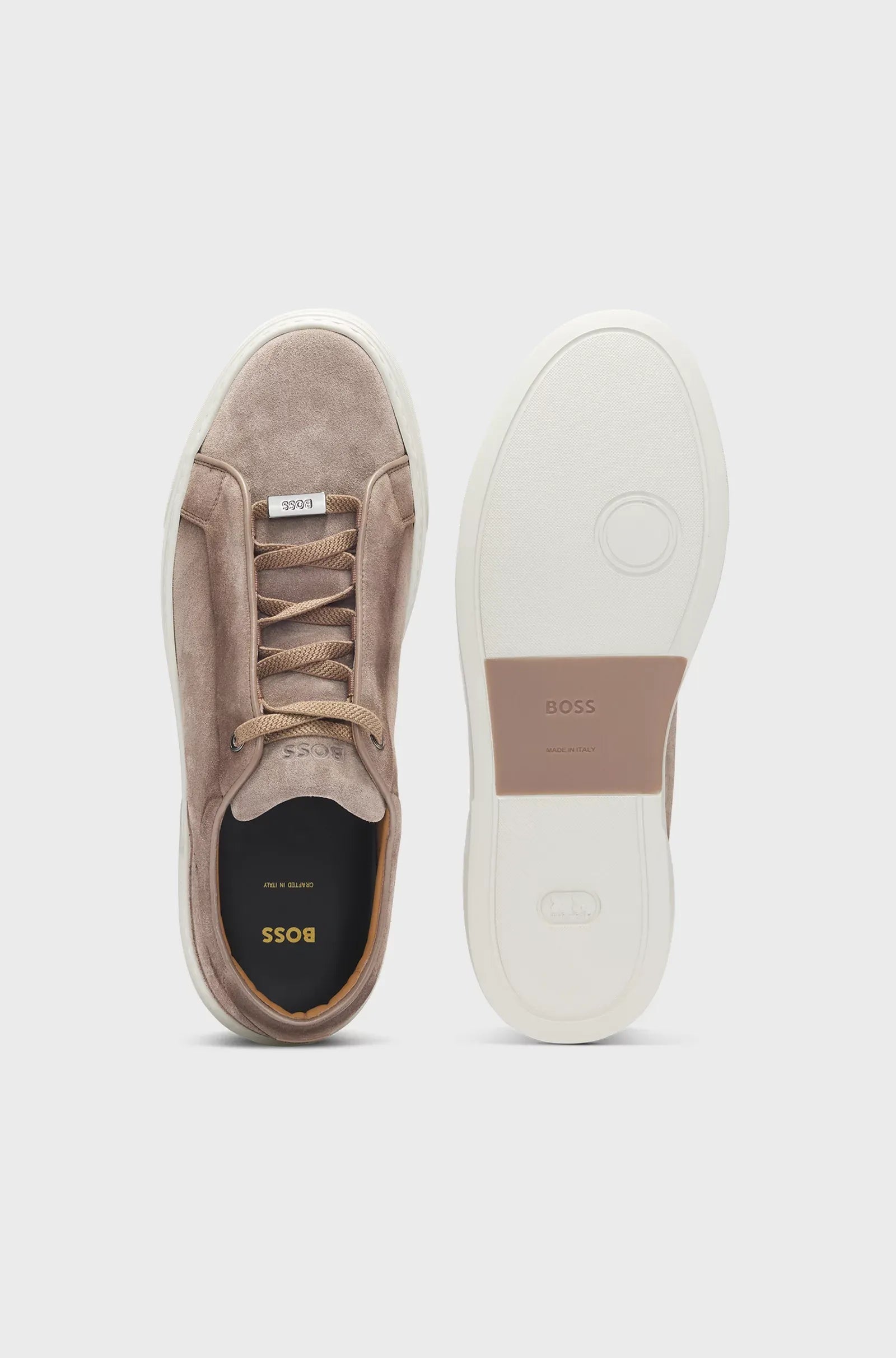 Boss Sapatilhas Sneakers Shoes Gary Tenn Sdhd Dk.beige Beige_shot4