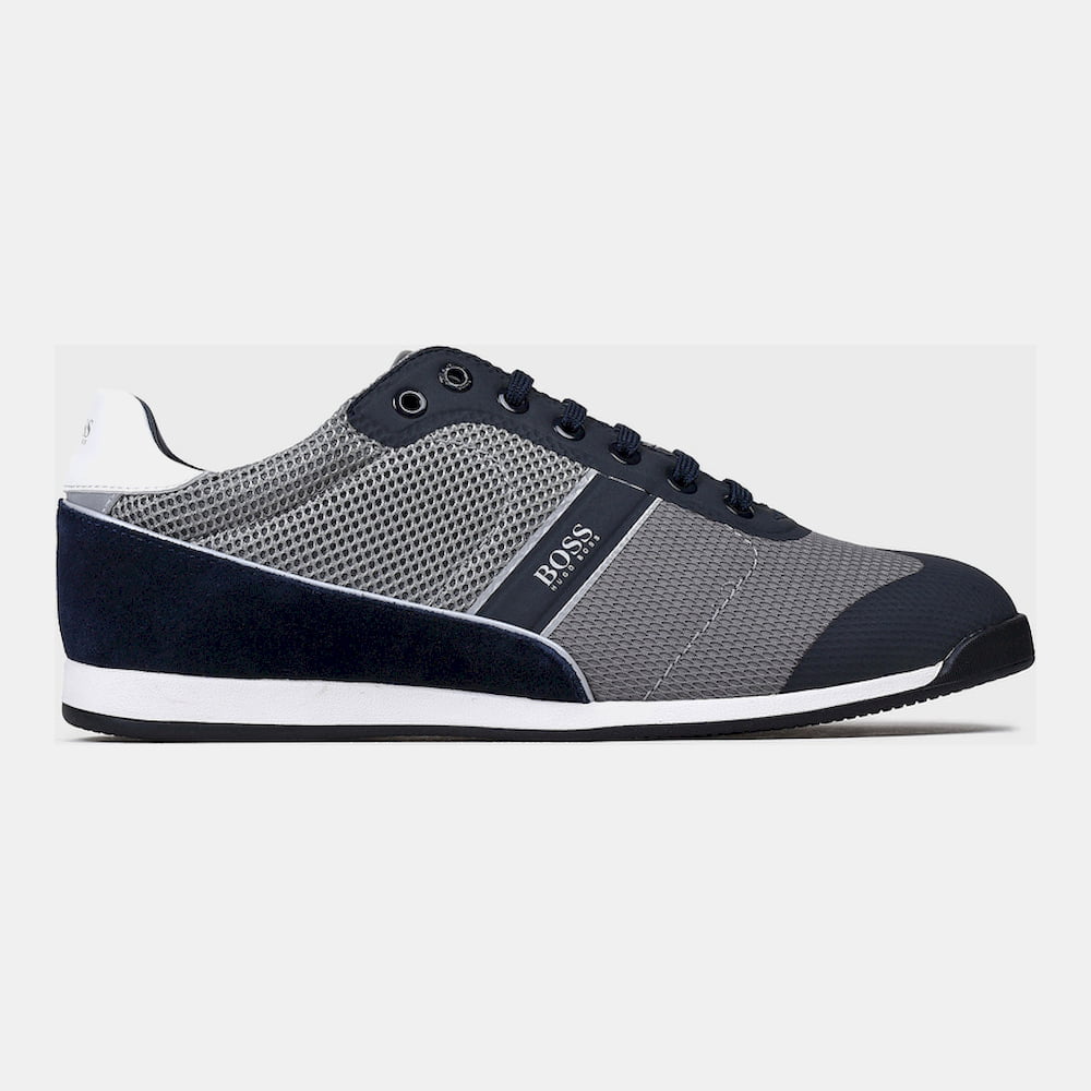Boss Sapatilhas Sneakers Shoes Glazelowpmewt Mid.blue Azul Shot2