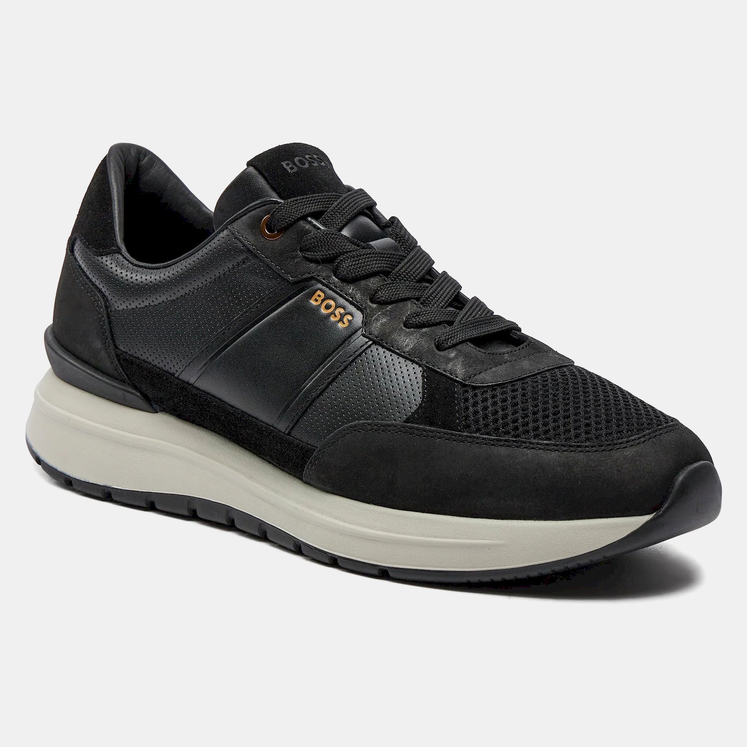 Boss Sapatilhas Sneakers Shoes Jace Runn Lmm Black Preto_shot1