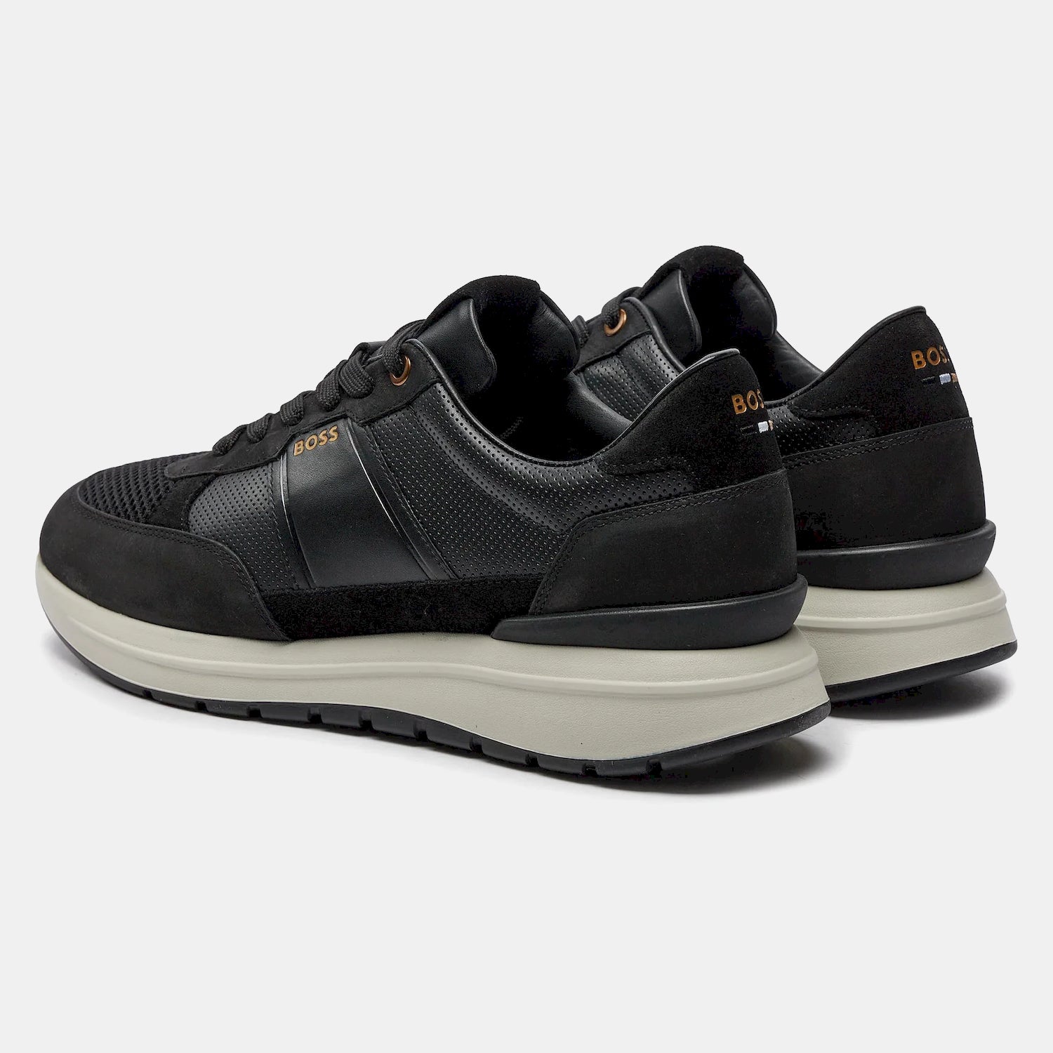 Boss Sapatilhas Sneakers Shoes Jace Runn Lmm Black Preto_shot2