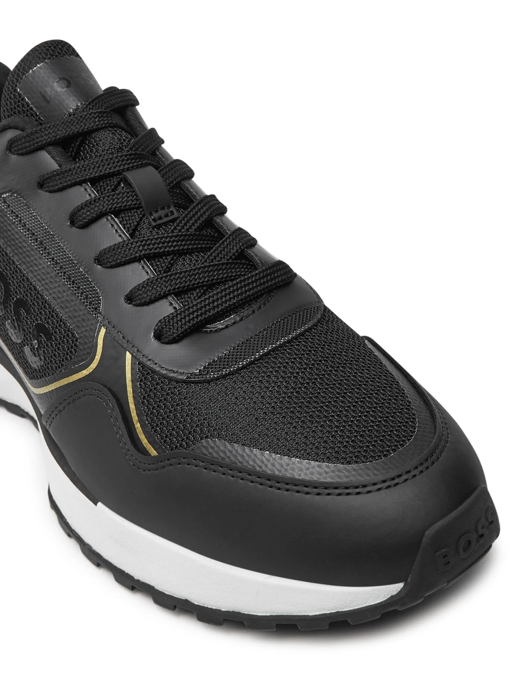 Boss Sapatilhas Sneakers Shoes Jonah Merbl Blk Gold Preto Ouro_shot5