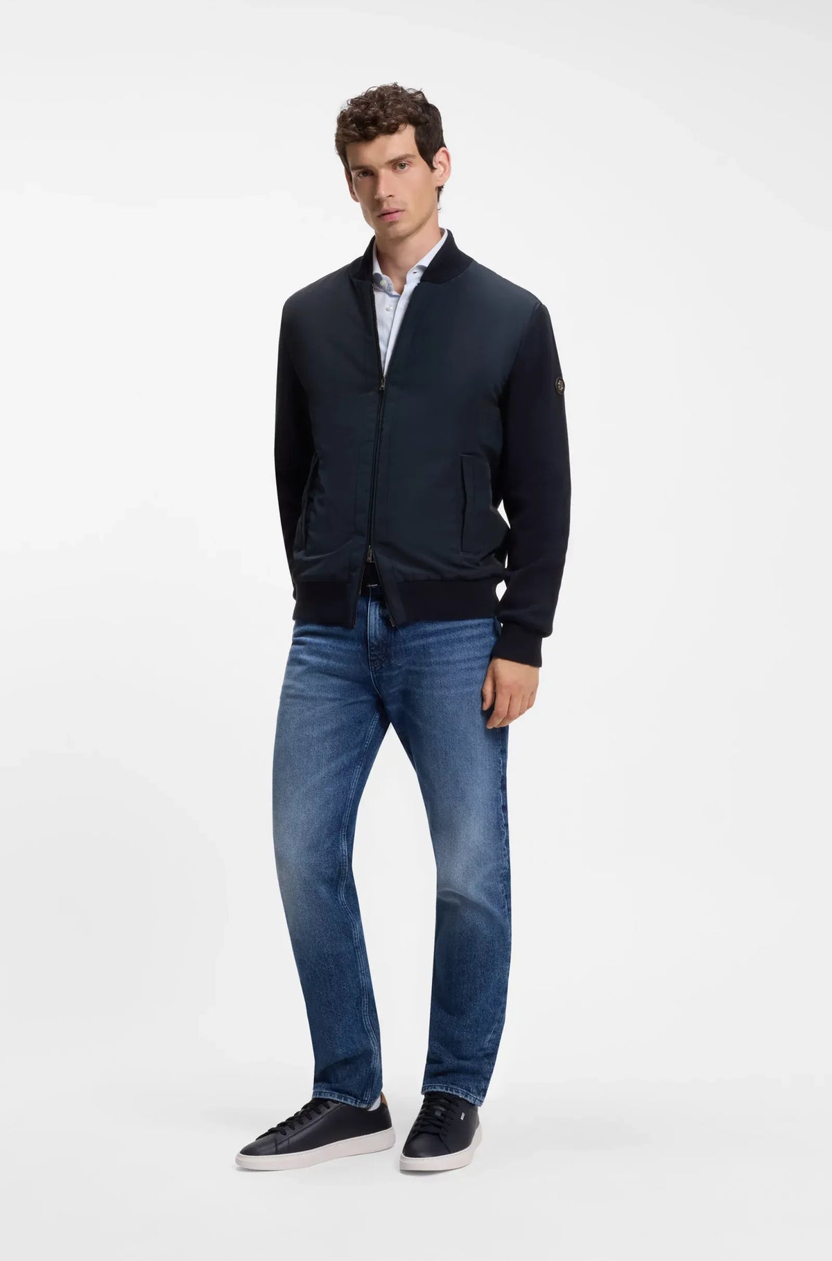 Boss Sapatilhas Sneakers Shoes Kieran Allt Dk.blue Azul Escuro_shot3