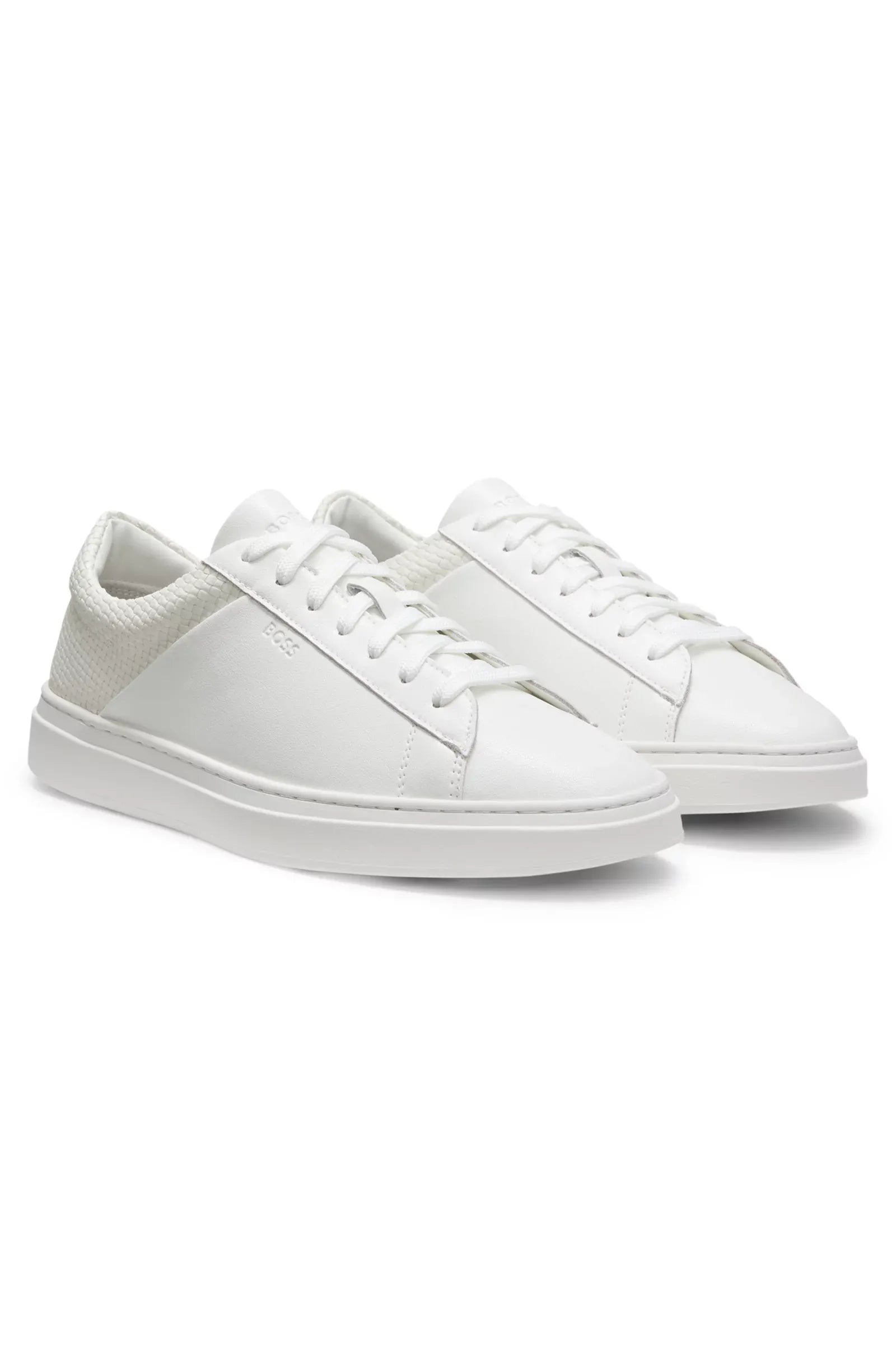 Boss Sapatilhas Sneakers Shoes Kieran Lwvpu White Branco_shot1