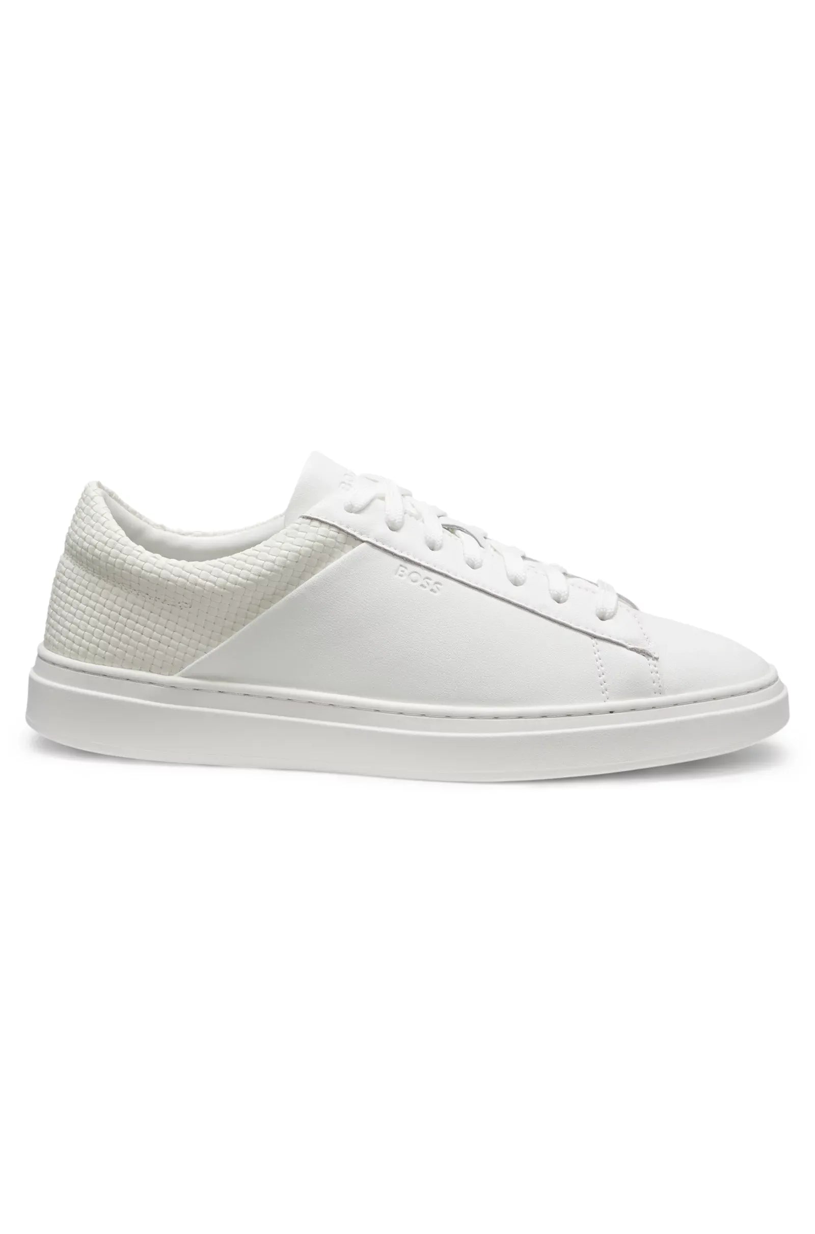 Boss Sapatilhas Sneakers Shoes Kieran Lwvpu White Branco_shot3