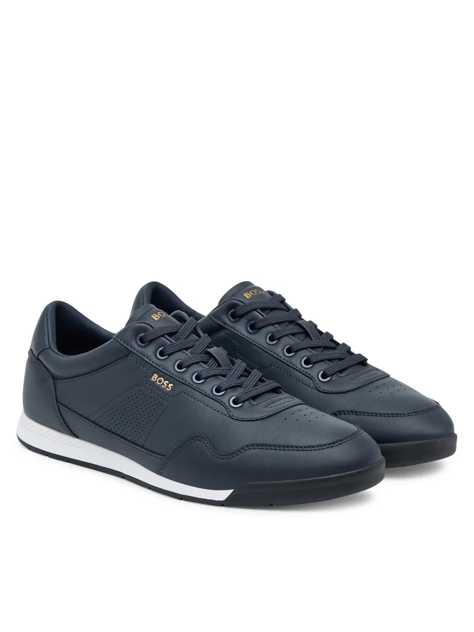 Boss Sapatilhas Sneakers Shoes Nitan Ltpf Dk.blue Azul Escuro_shot2