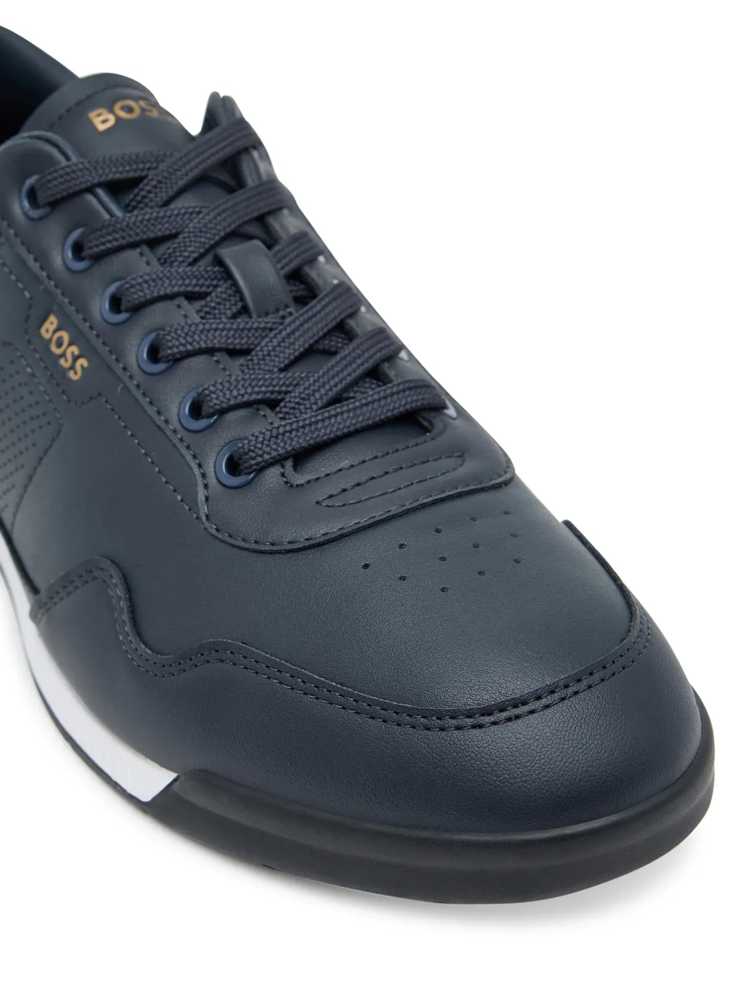 Boss Sapatilhas Sneakers Shoes Nitan Ltpf Dk.blue Azul Escuro_shot6