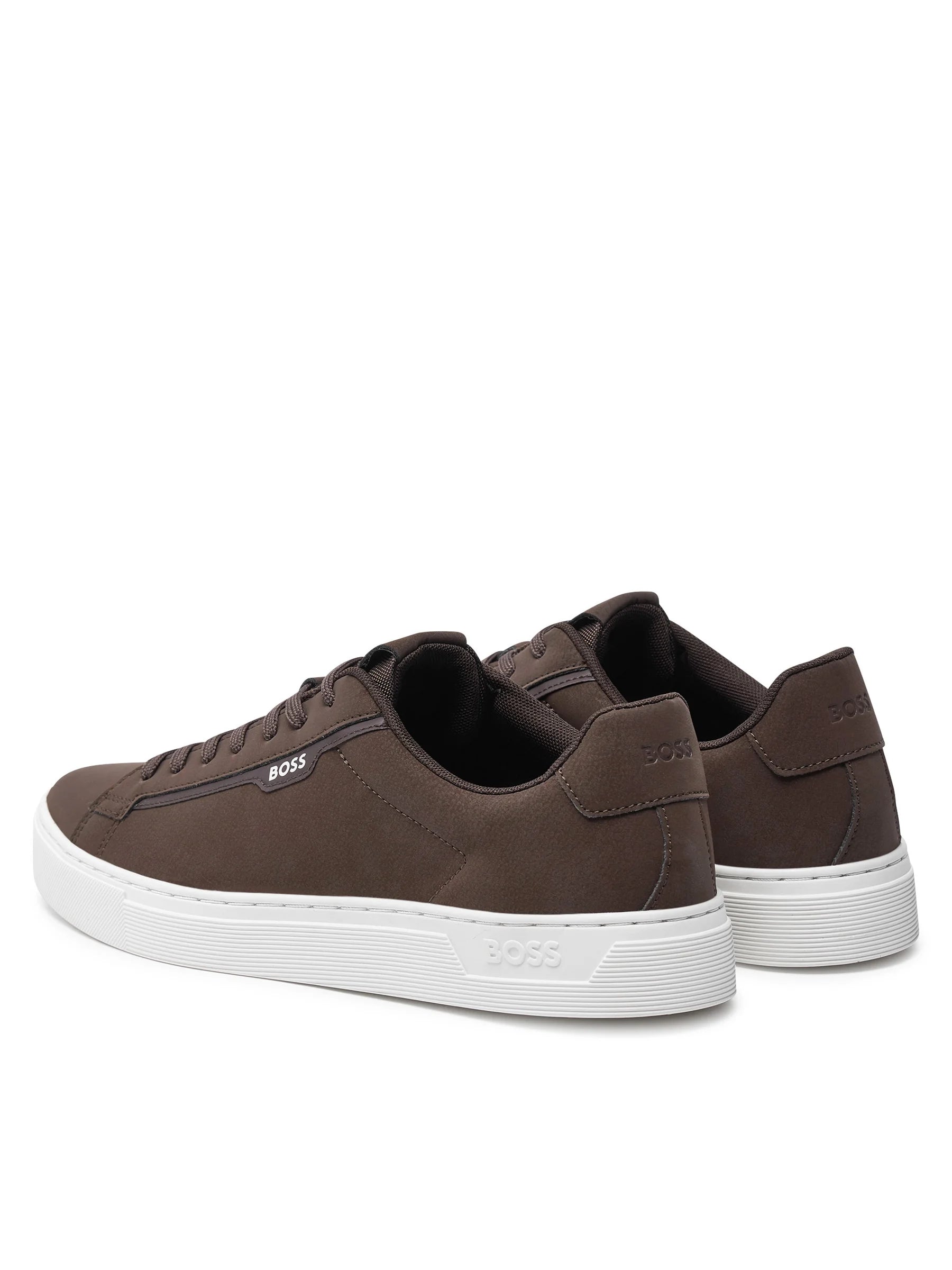 Boss Sapatilhas Sneakers Shoes Rhys Tenn Nupu Dk.brown Castanho Escuro_shot2