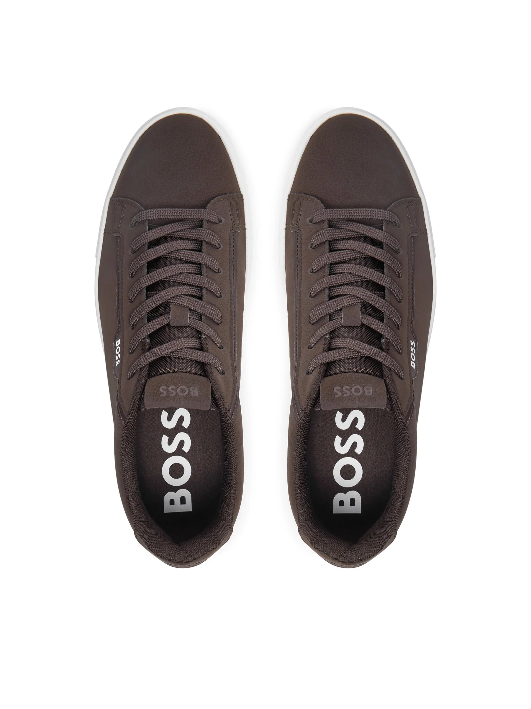 Boss Sapatilhas Sneakers Shoes Rhys Tenn Nupu Dk.brown Castanho Escuro_shot3