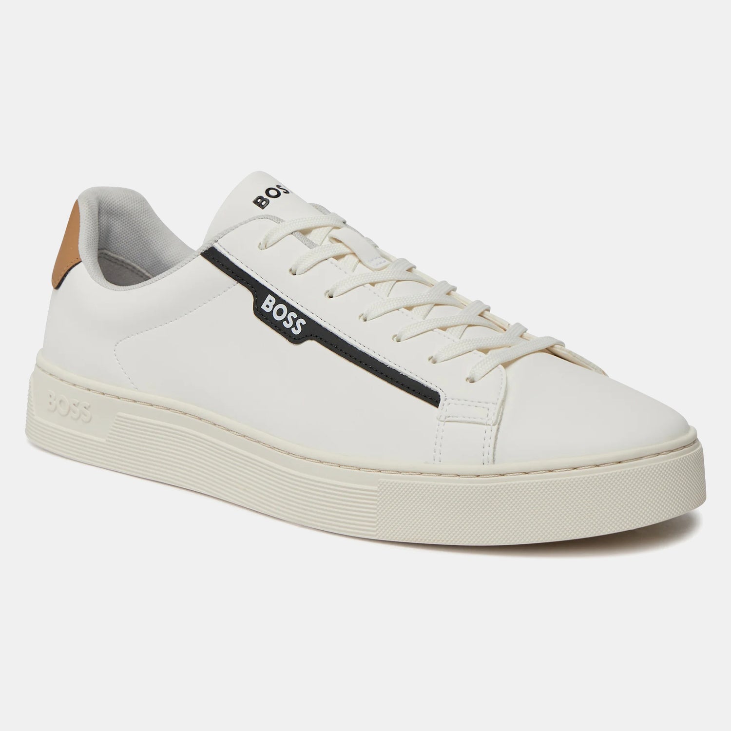 Boss Sapatilhas Sneakers Shoes Rhys Tenn Pusd White Branco_shot1