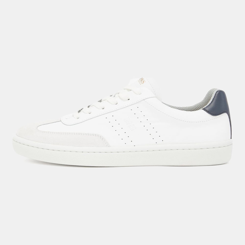 Boss Sapatilhas Sneakers Shoes Ribeiratennitw White Branco Shot6