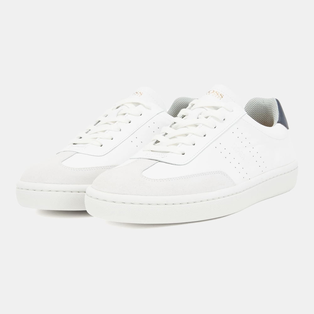 Boss Sapatilhas Sneakers Shoes Ribeiratennitw White Branco Shot8