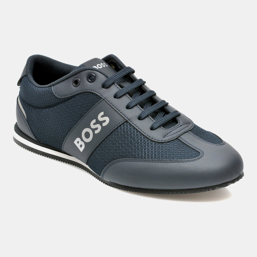 Boss Sapatilhas Sneakers Shoes Rusham Lowp Mx Navy Navy Shot2