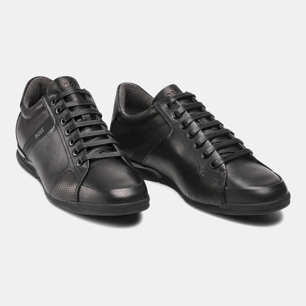 Boss Sapatilhas Sneakers Shoes Saturn L Lux4 Black Preto Shot10